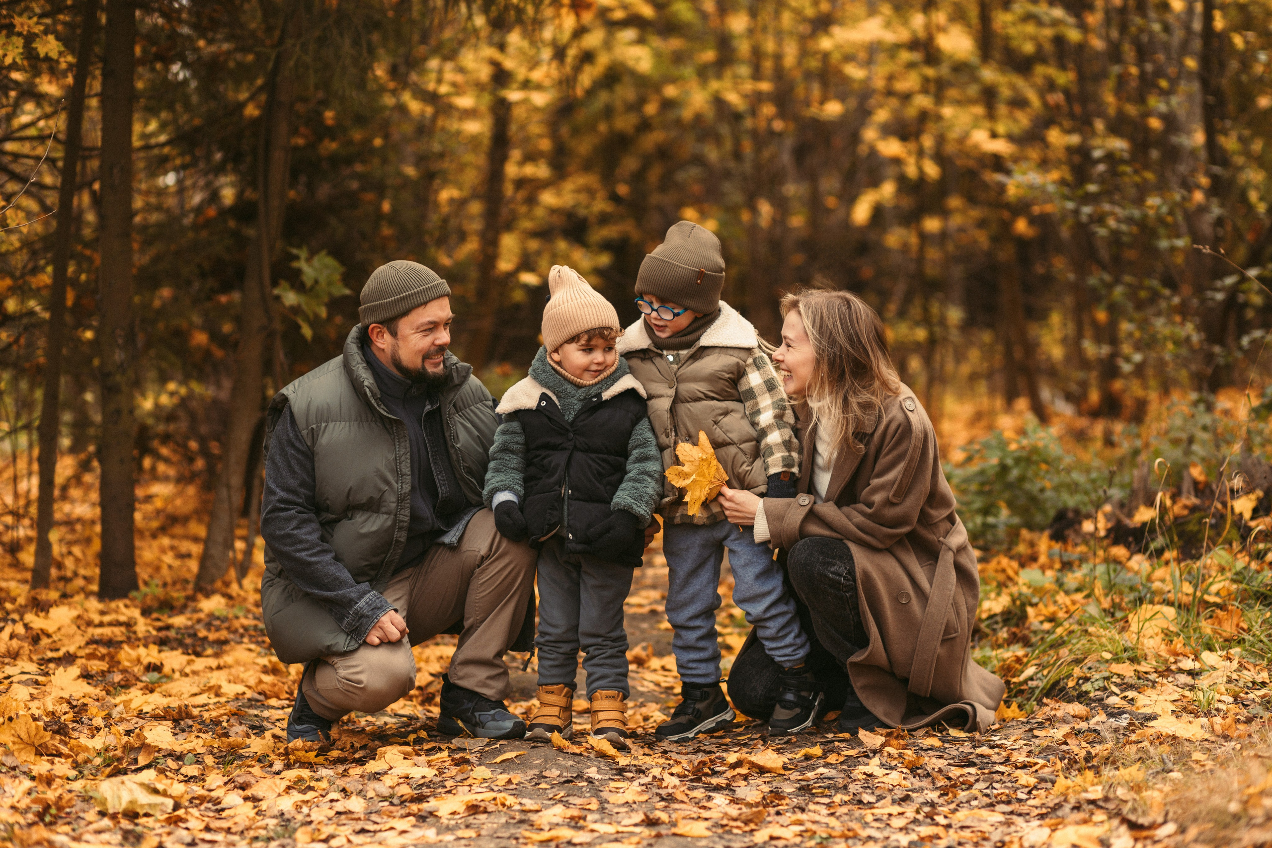 Маша, Игорь, Лева, Матвей. Семейный фотограф В Москве Александра Дейкун