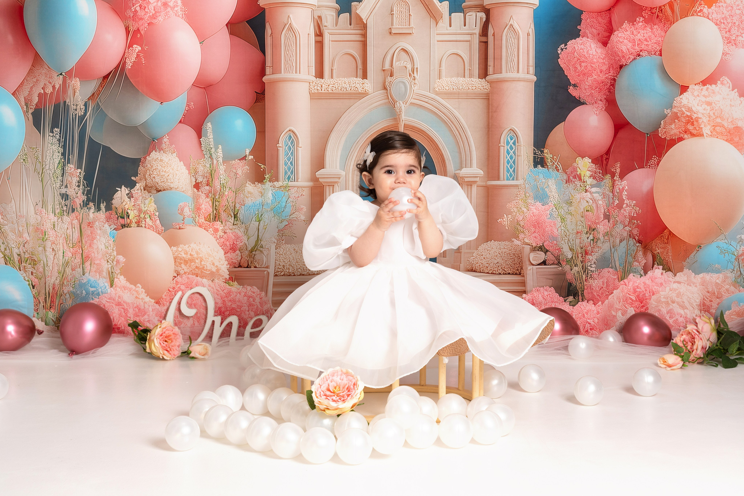 С тортиком. Фотограф новорождённых Псков