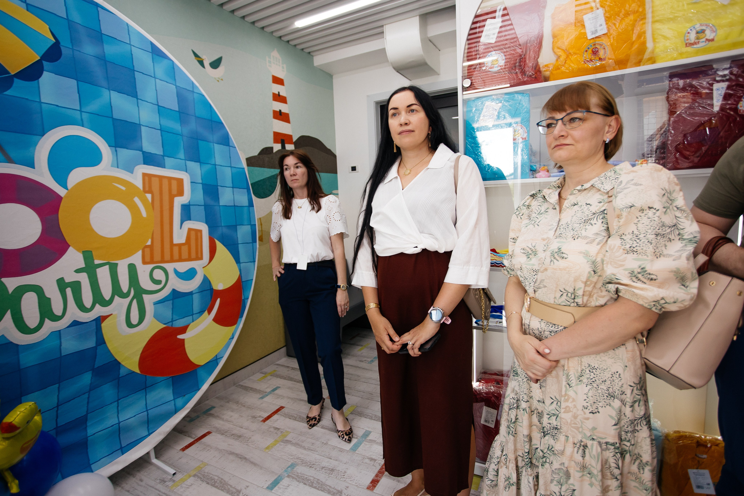 Открытие бассейна. Фотограф в Иркутске