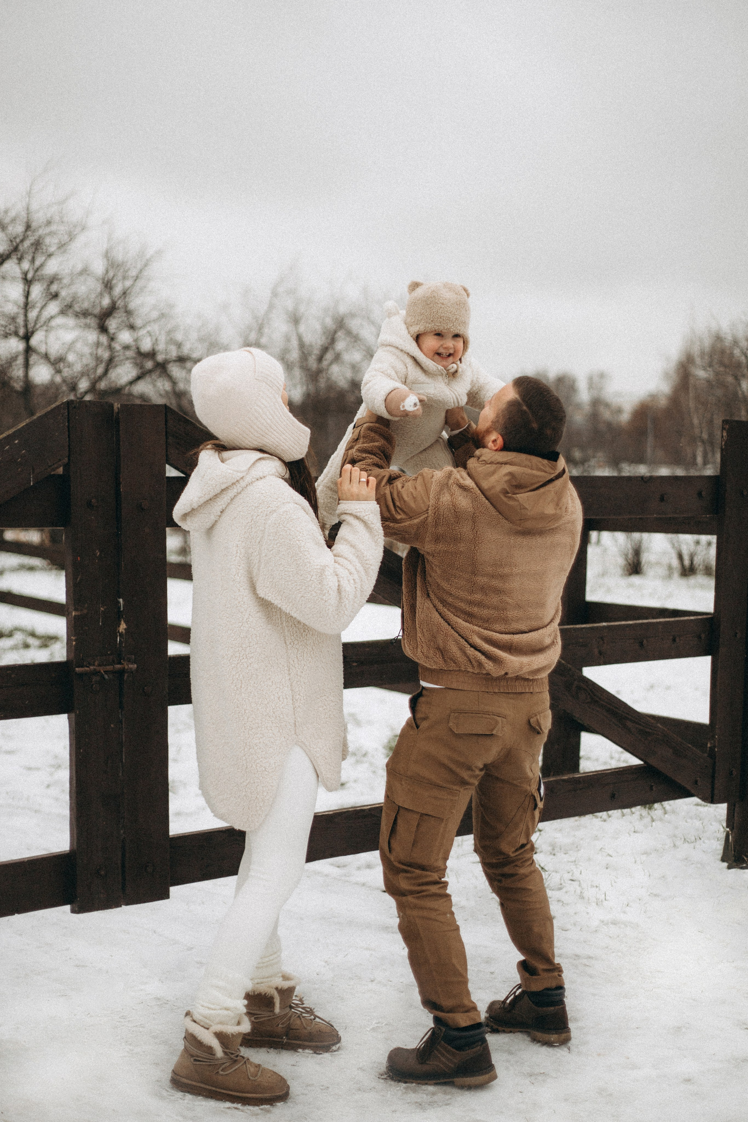Первый снег. Фотограф в Москве Диана Малимон