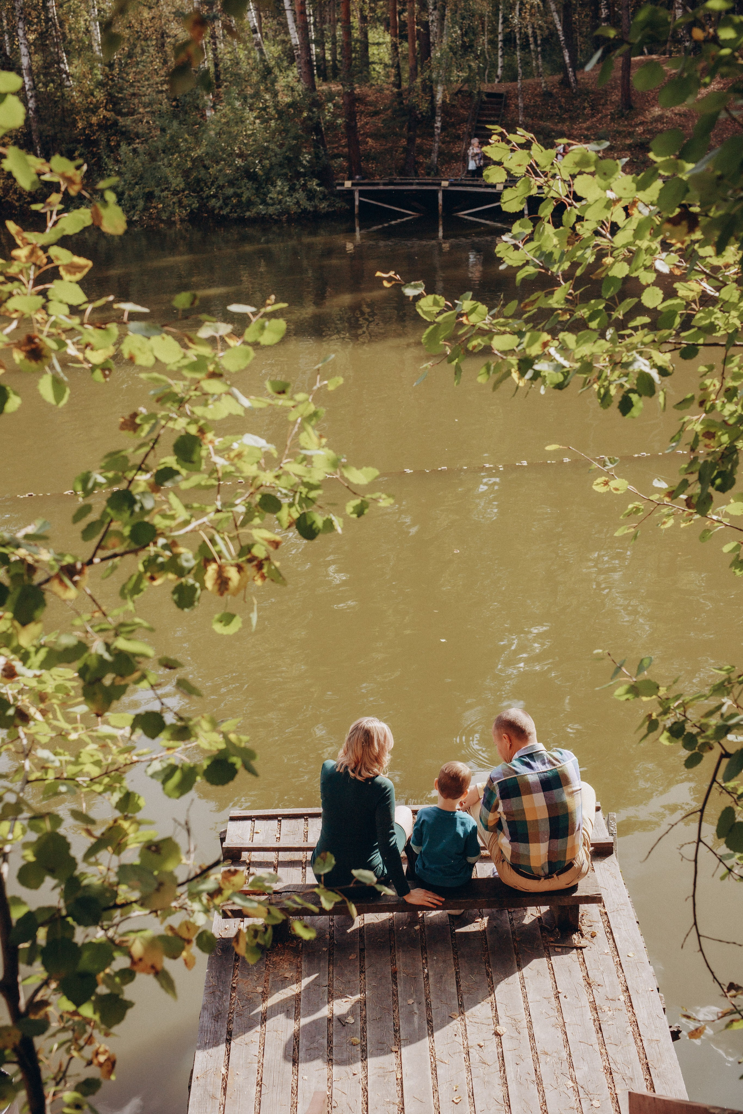 Елена и семья. Фотограф Анастасия Петрова