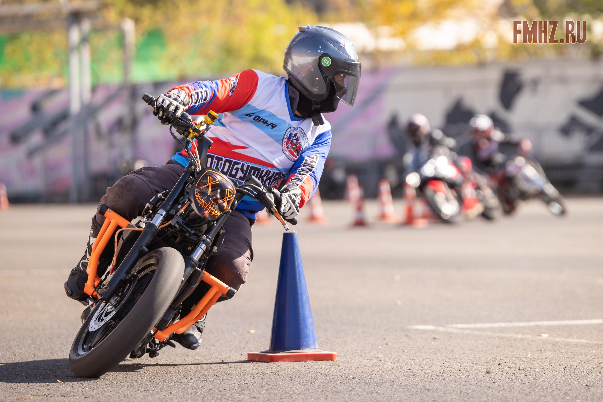 Соревнования по мотоджимхане на площадке Мосгортранс 15.09.2024. Фотограф Владимир Охрименко