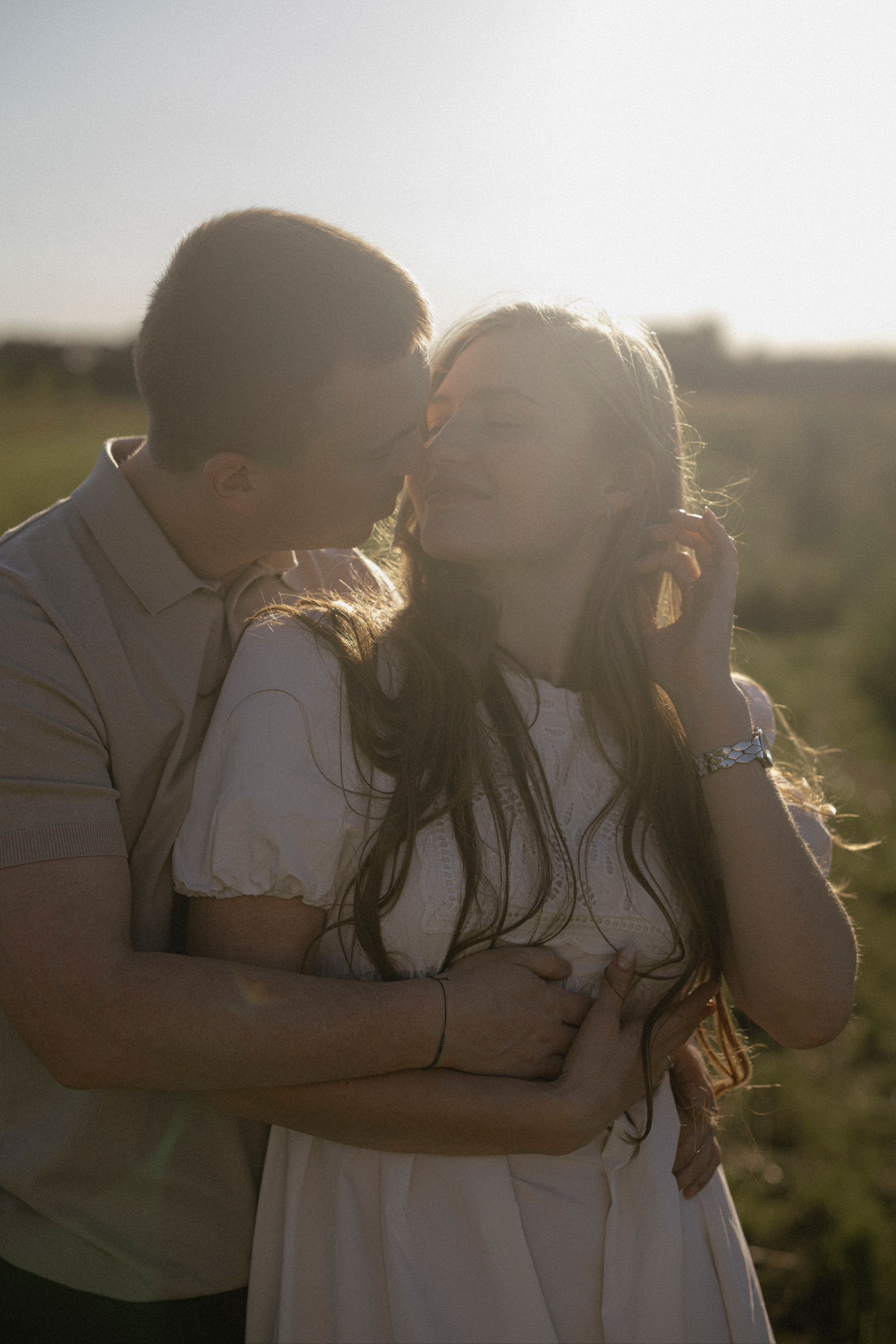 Love story на природе. Свадебный фотограф в Москве