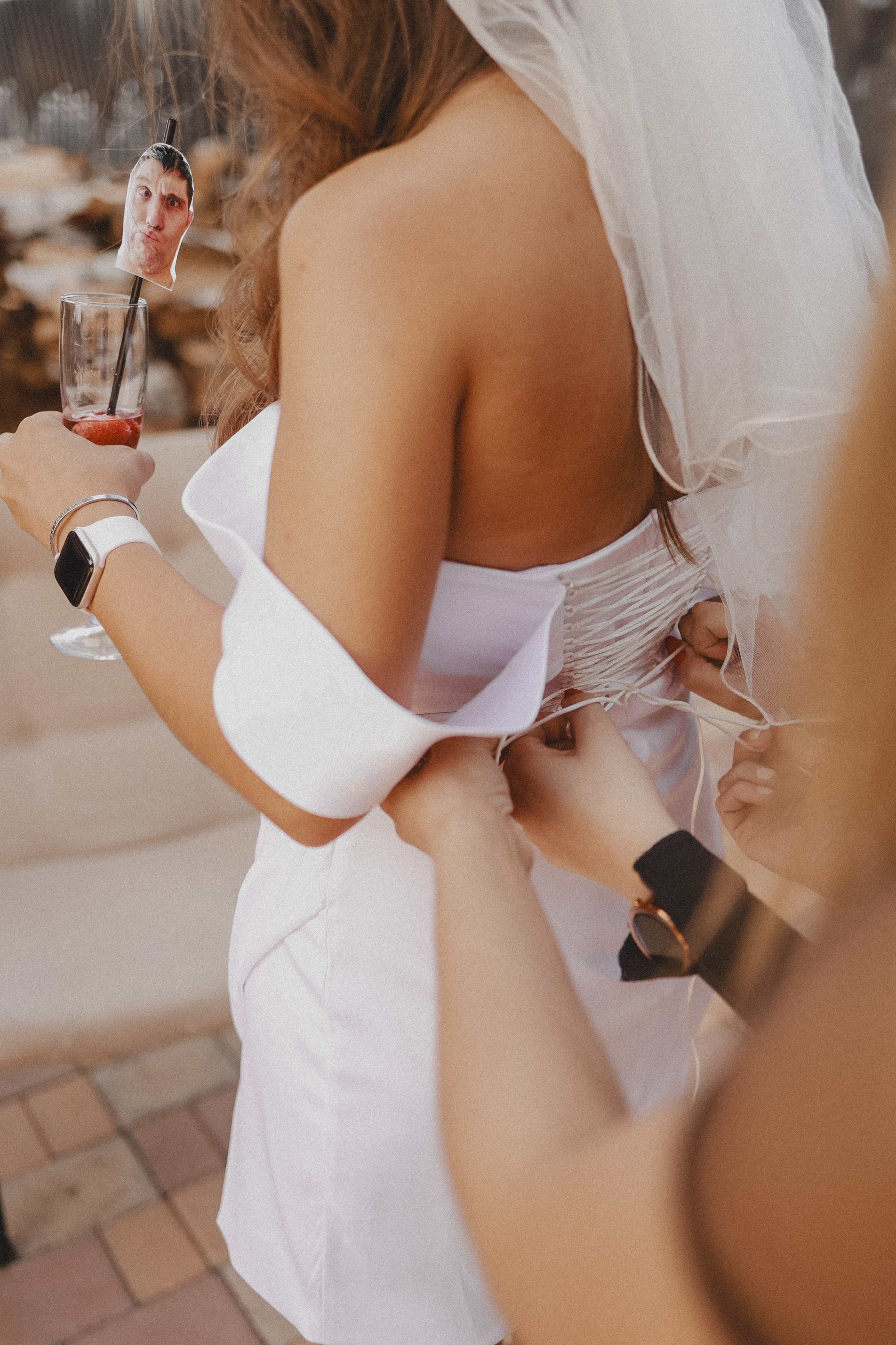 Girls party. Cowboy’s mood