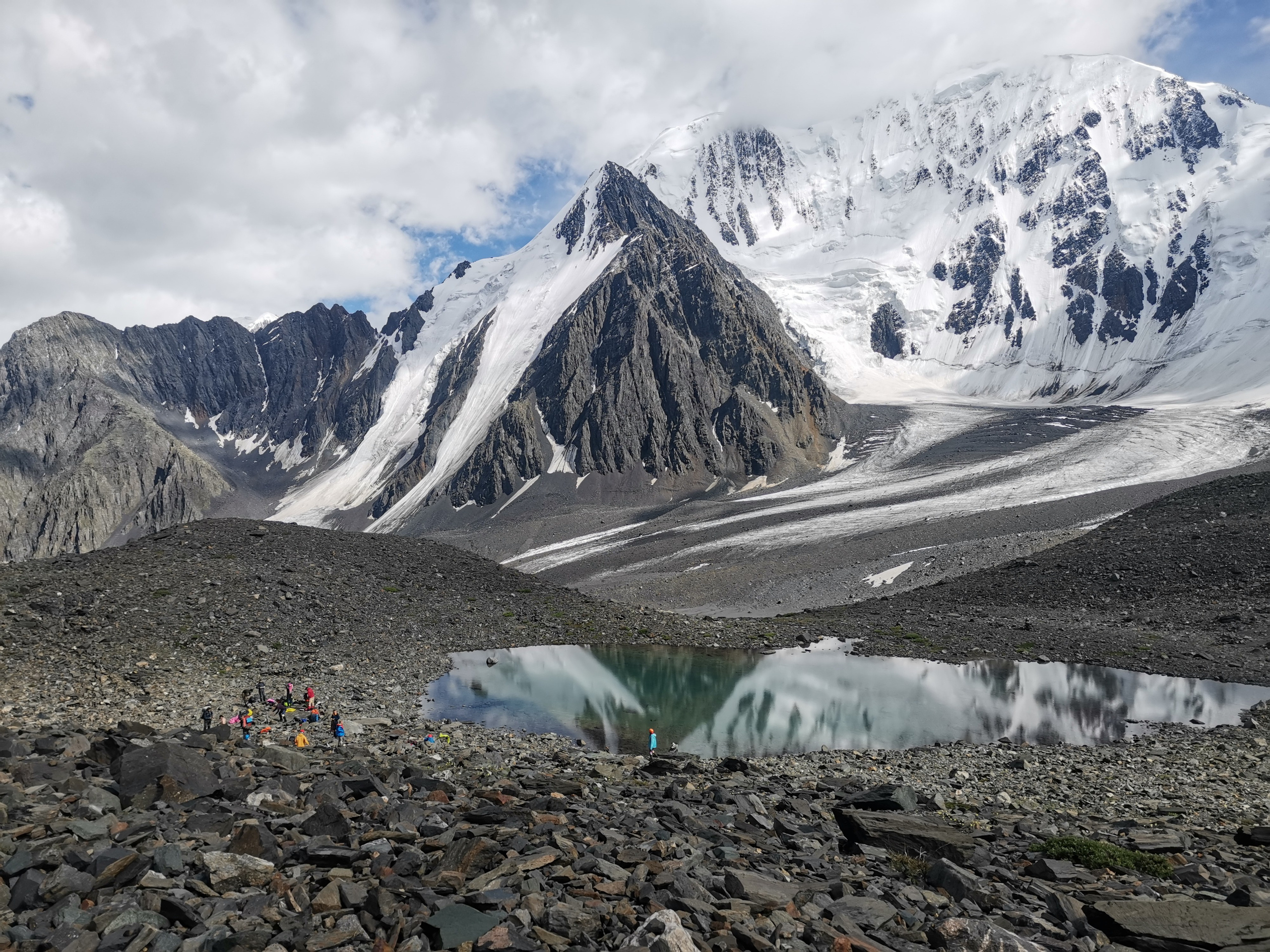 Ледник Левый Маашей, Курайское сельское поселение, Кош-Агачский район, Республика Алтай 2022