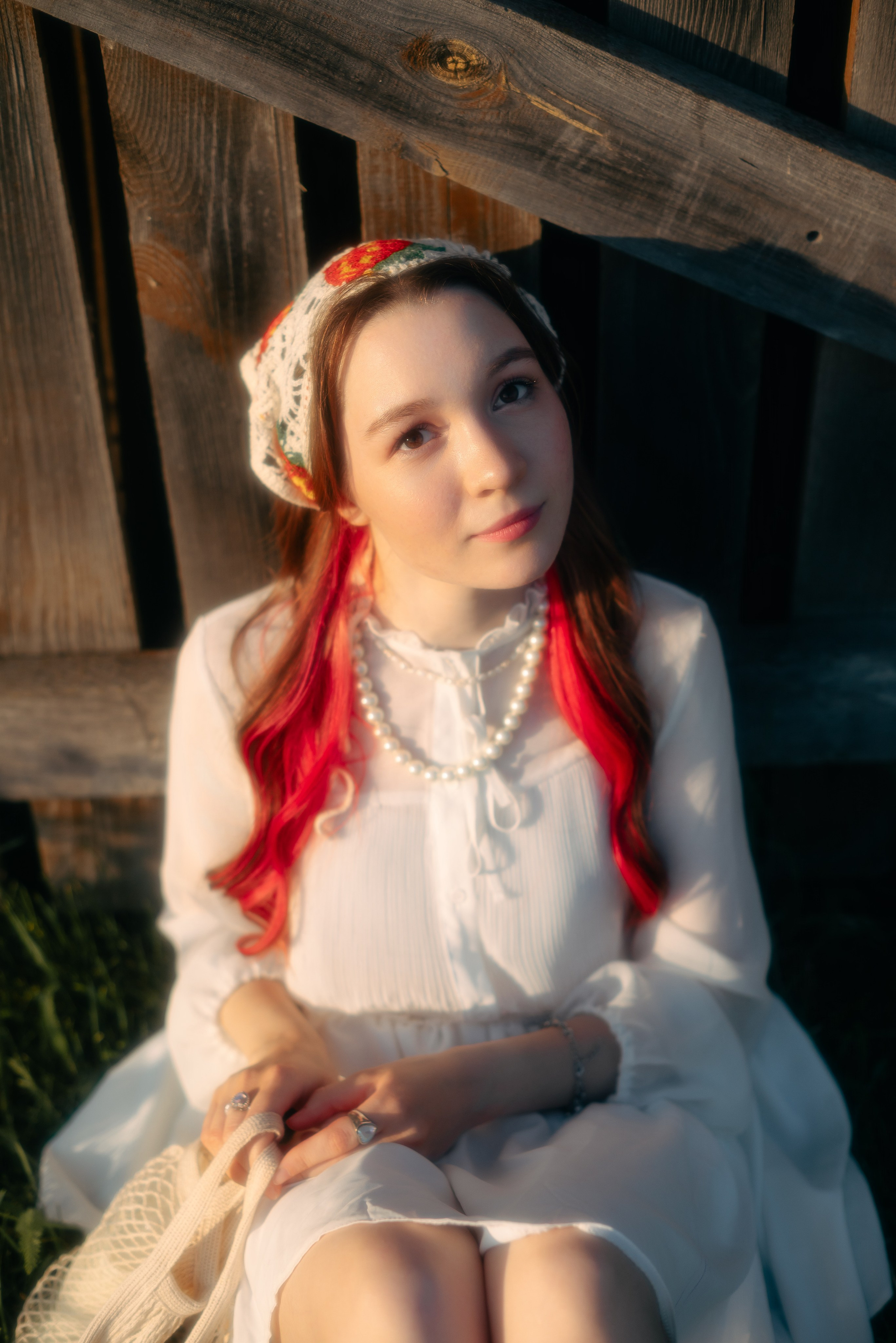 Фотосессия в деревенском стиле в Сухово г. Кемерово