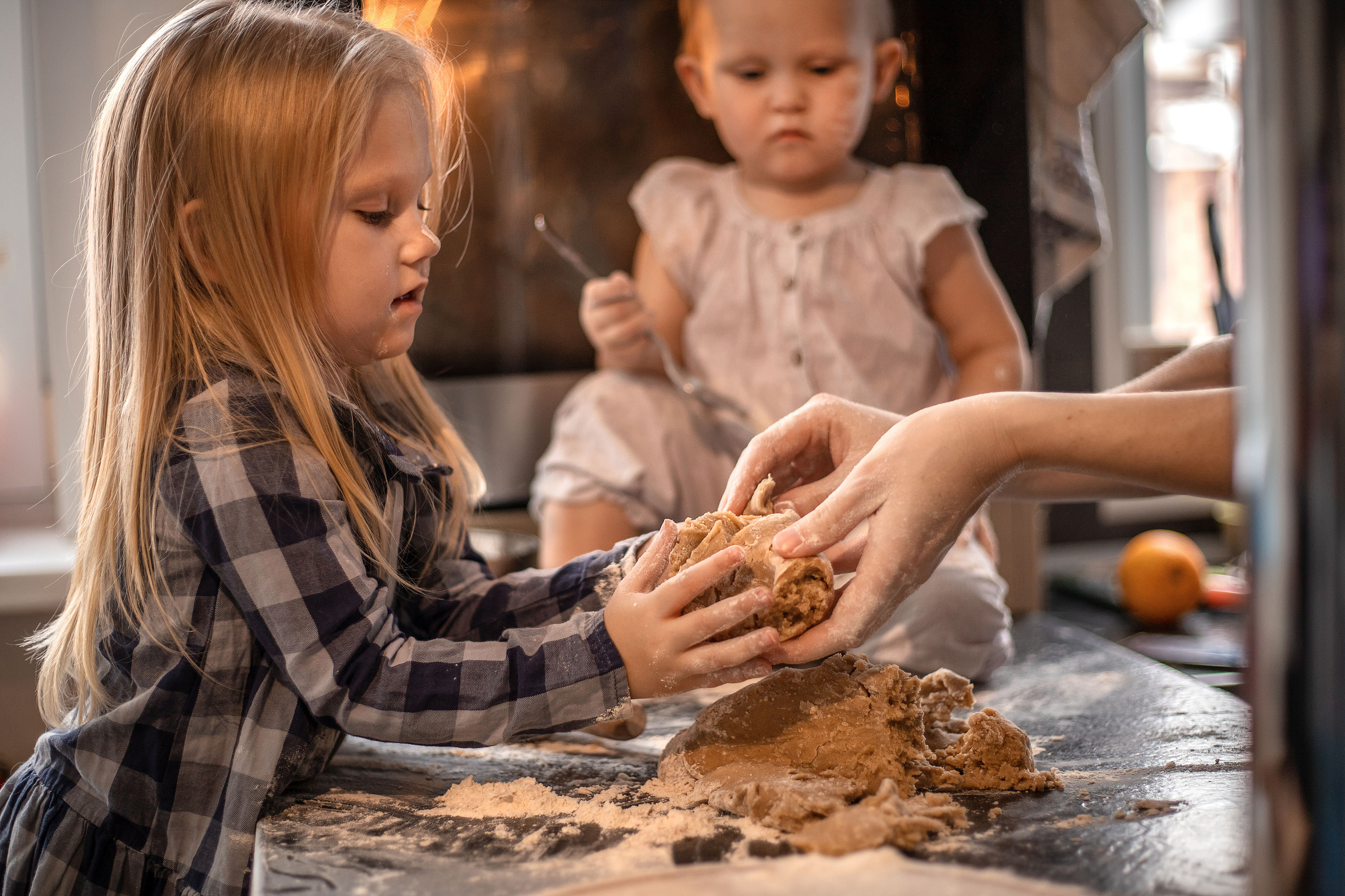 Предновогодние приготовления. Семейный и детский фотограф в Калуге Вероника Голованова