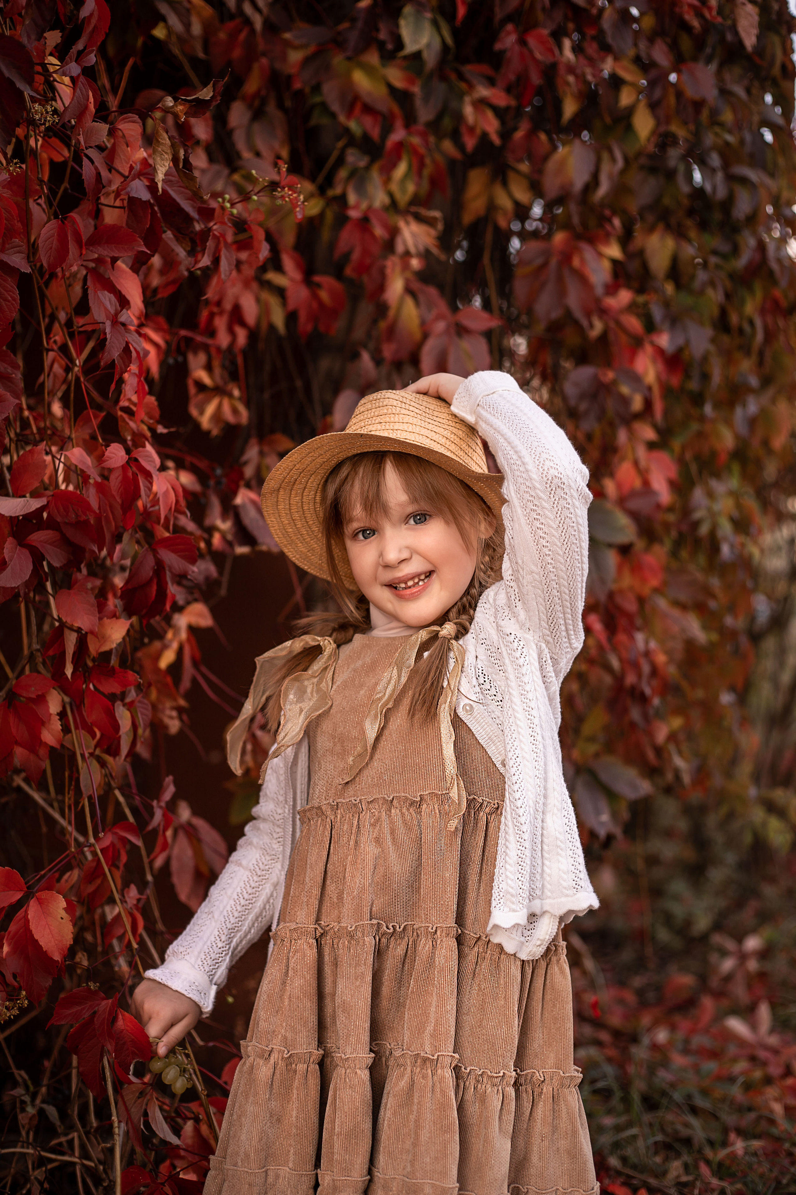 Дикий виноград. Семейный и детский фотограф в Калуге Вероника Голованова