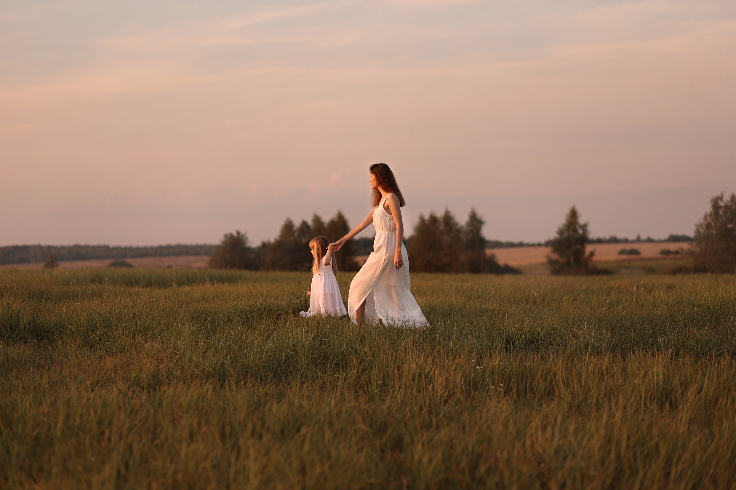 Пикник в стогах. Семейный и детский фотограф в Калуге Вероника Голованова