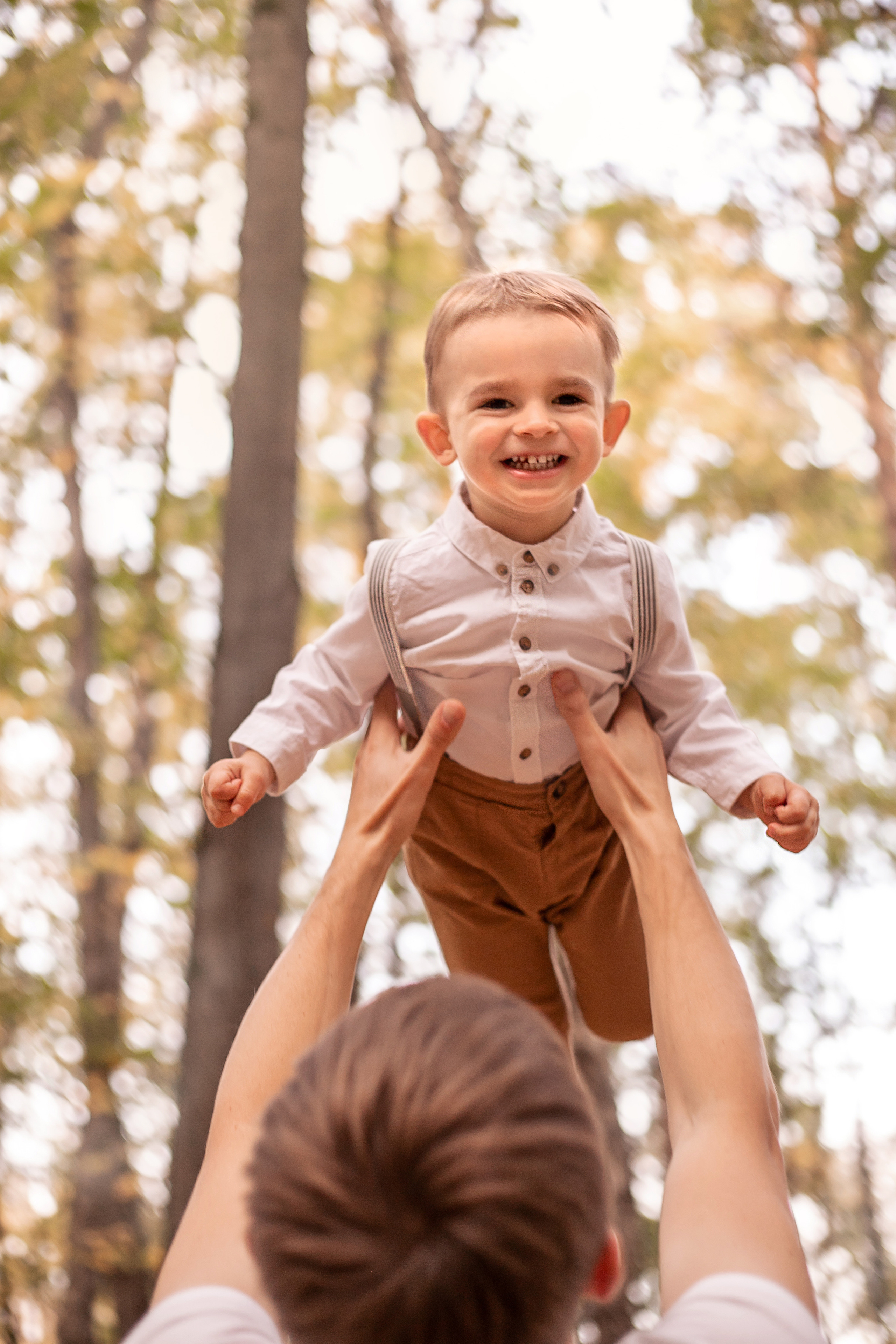 В осеннем лесу. Семейный и детский фотограф в Калуге Вероника Голованова