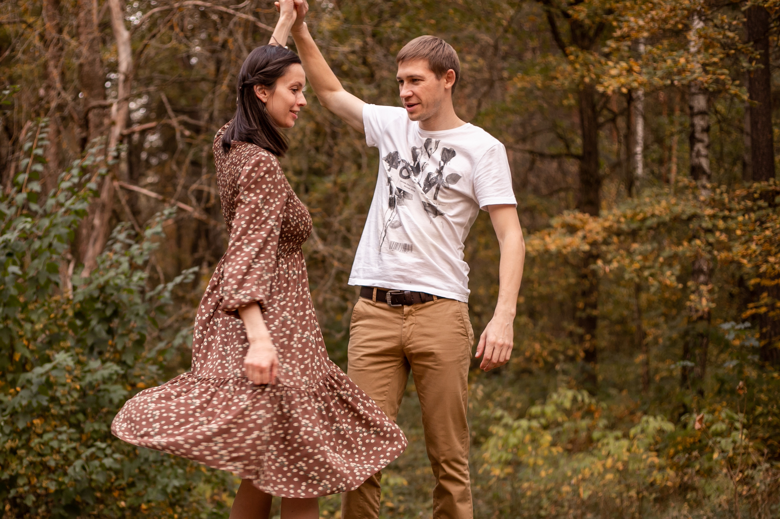 В осеннем лесу. Семейный и детский фотограф в Калуге Вероника Голованова