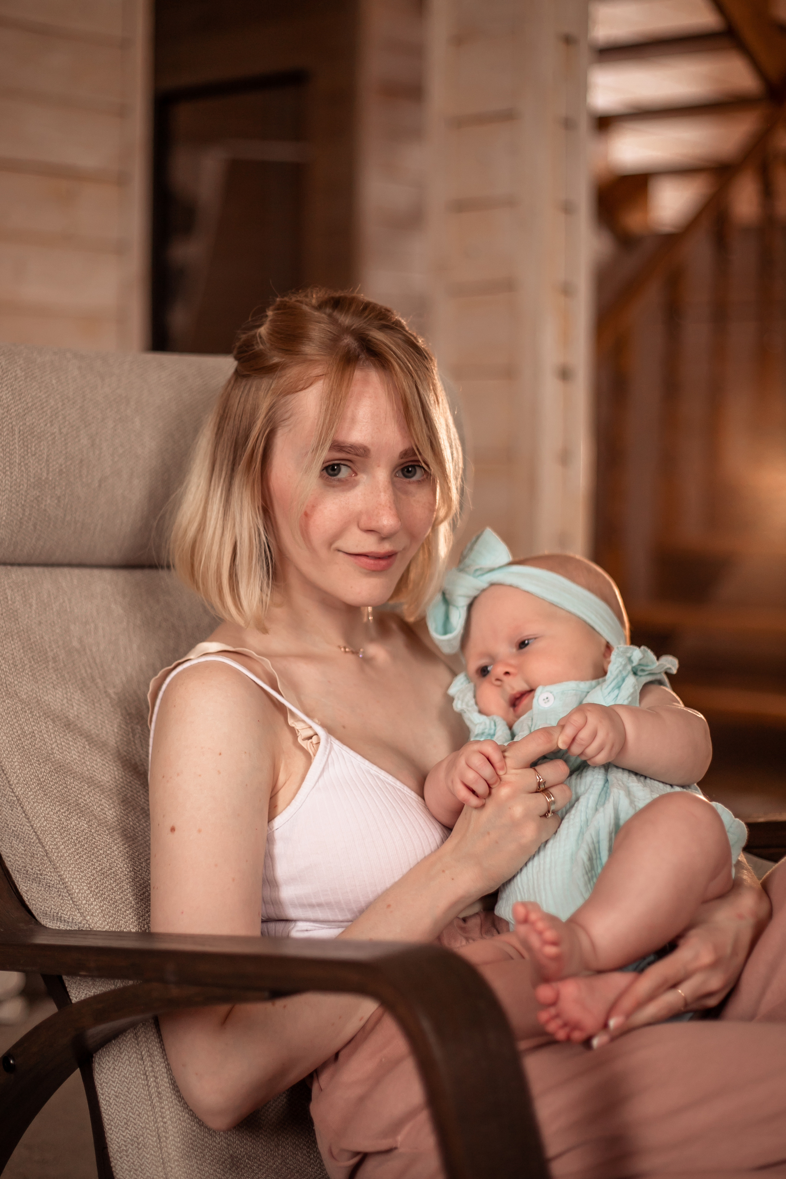 Малышка Лея и ее семья. Семейный и детский фотограф в Калуге Вероника Голованова