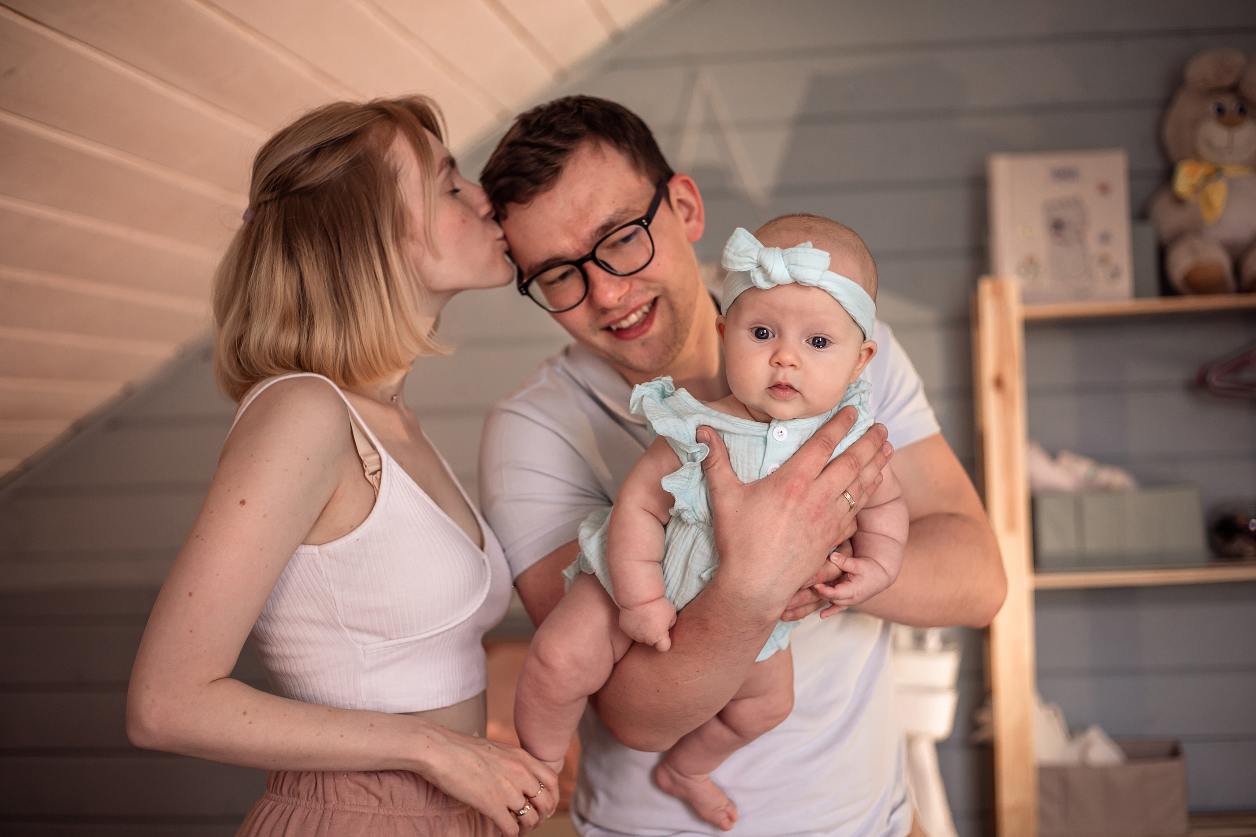 Малышка Лея и ее семья. Семейный и детский фотограф в Калуге Вероника Голованова