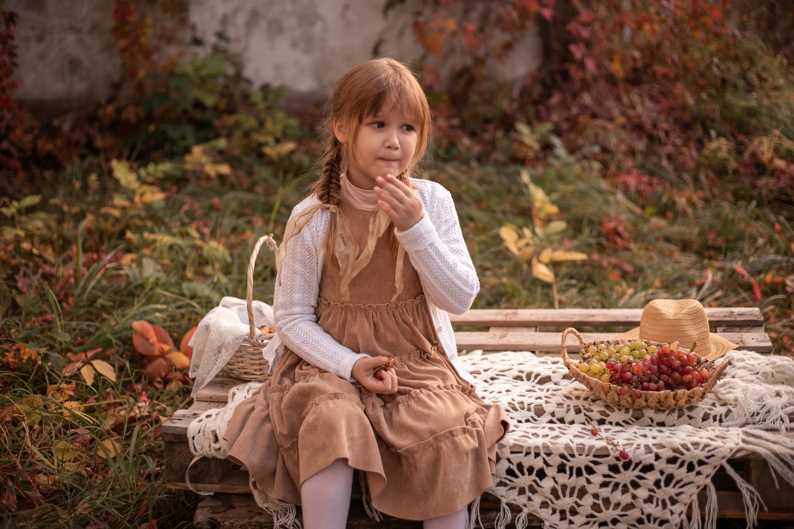 Дикий виноград. Семейный и детский фотограф в Калуге Вероника Голованова
