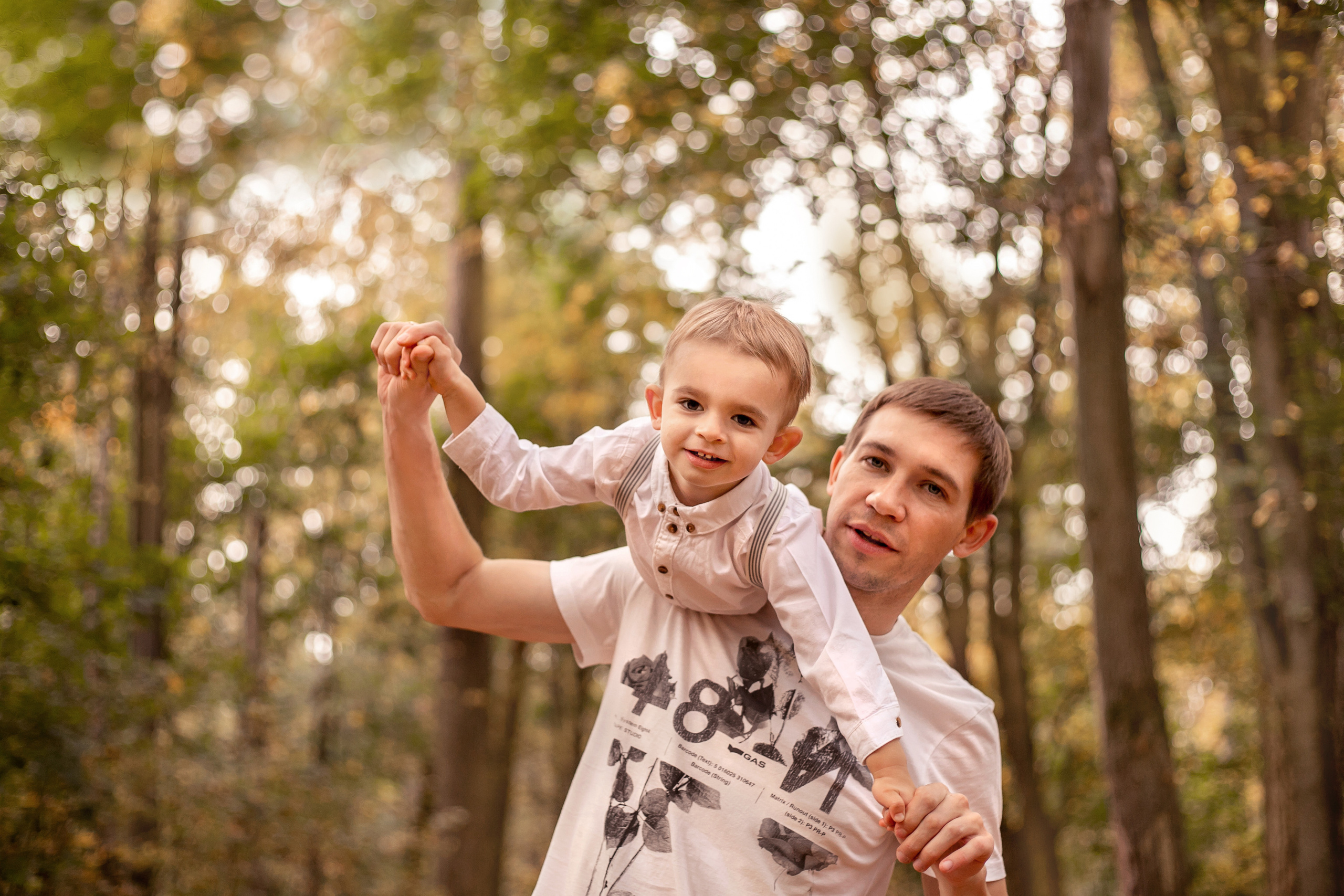 В осеннем лесу. Семейный и детский фотограф в Калуге Вероника Голованова