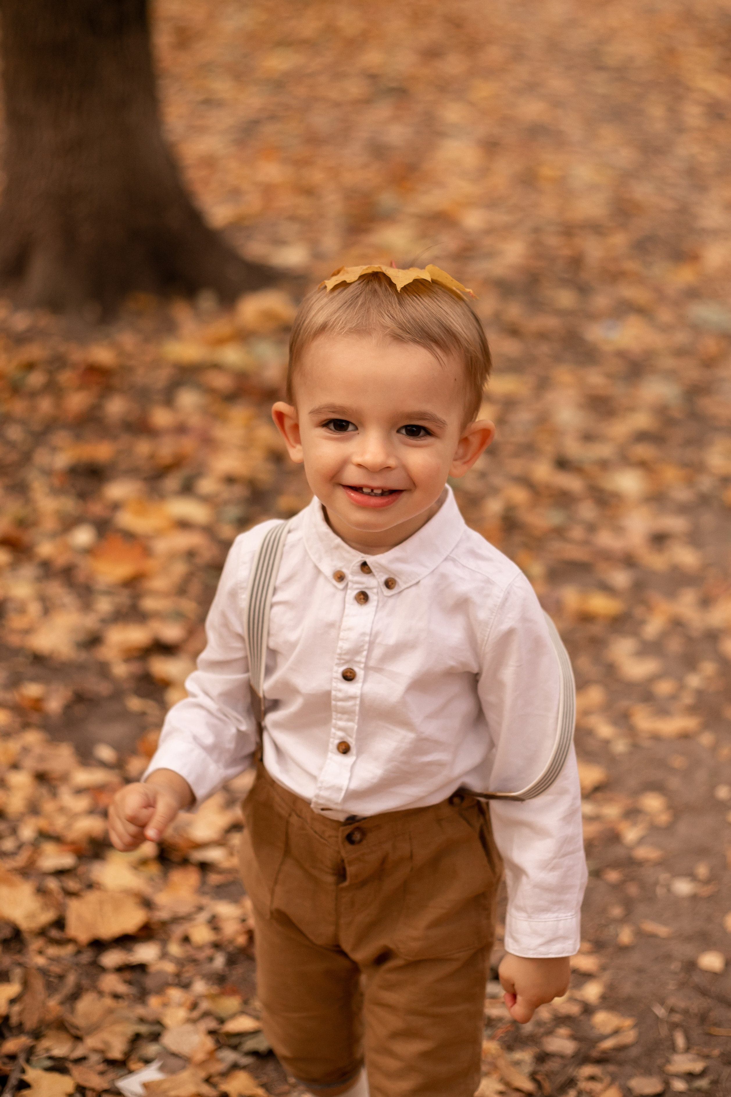 В осеннем лесу. Семейный и детский фотограф в Калуге Вероника Голованова