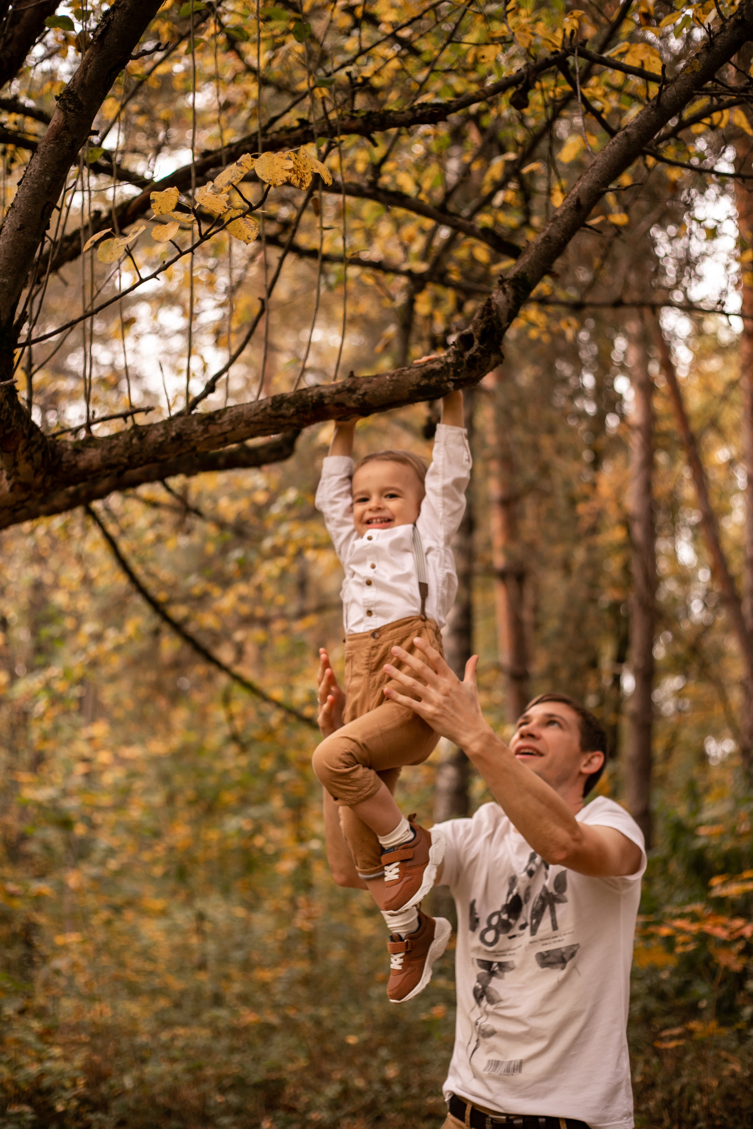В осеннем лесу. Семейный и детский фотограф в Калуге Вероника Голованова