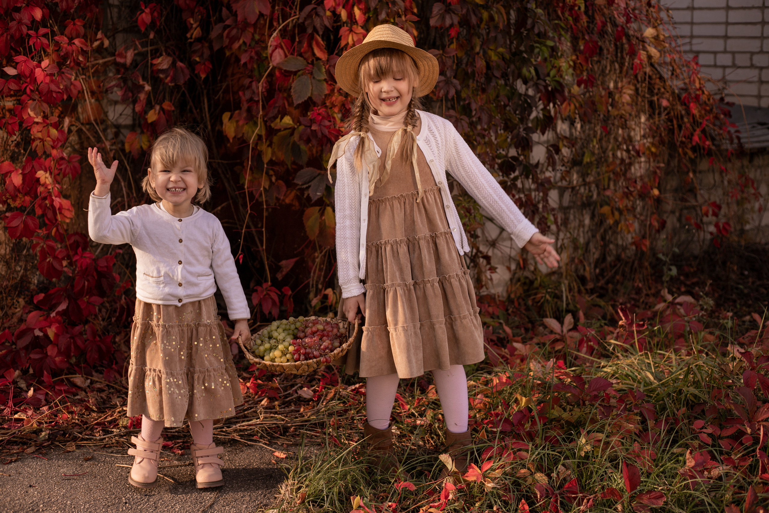 Дикий виноград. Семейный и детский фотограф в Калуге Вероника Голованова