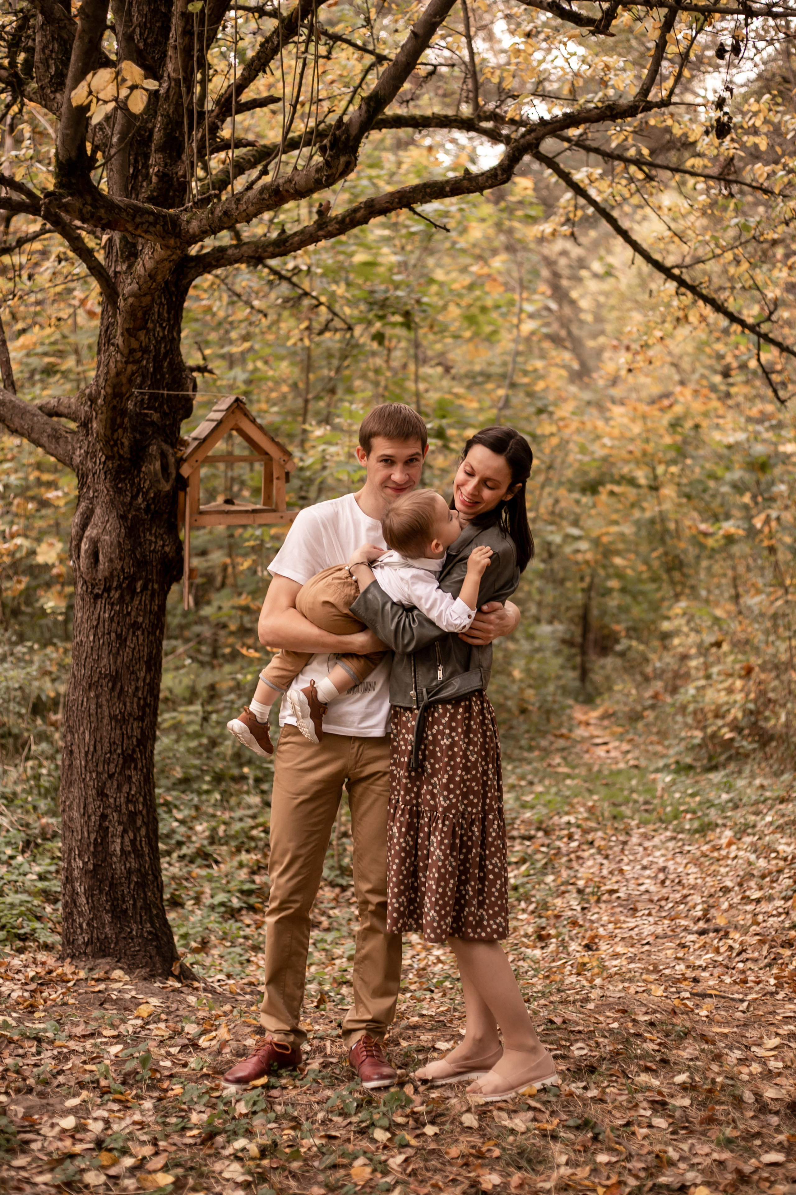 В осеннем лесу. Семейный и детский фотограф в Калуге Вероника Голованова