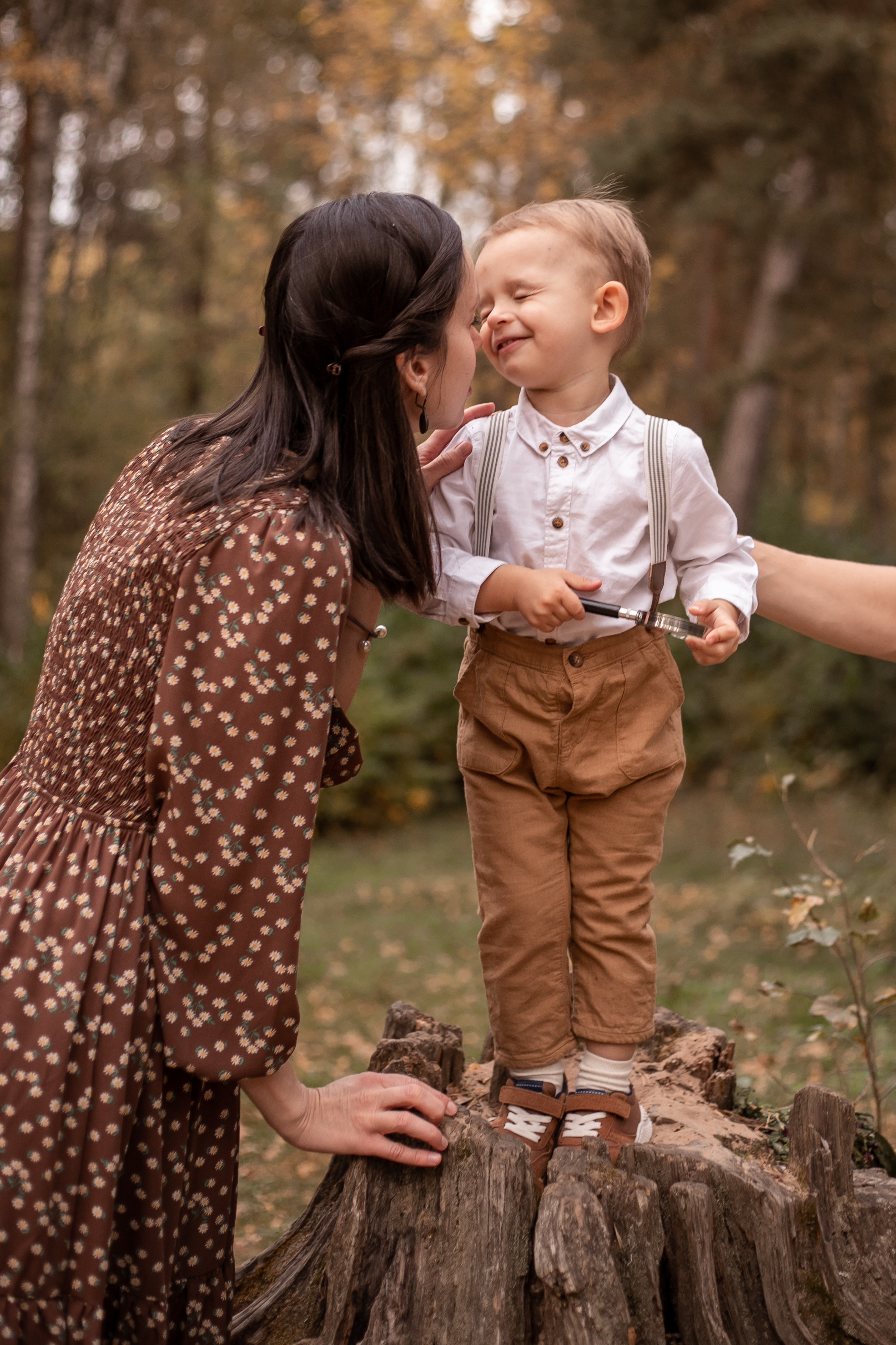 В осеннем лесу. Семейный и детский фотограф в Калуге Вероника Голованова