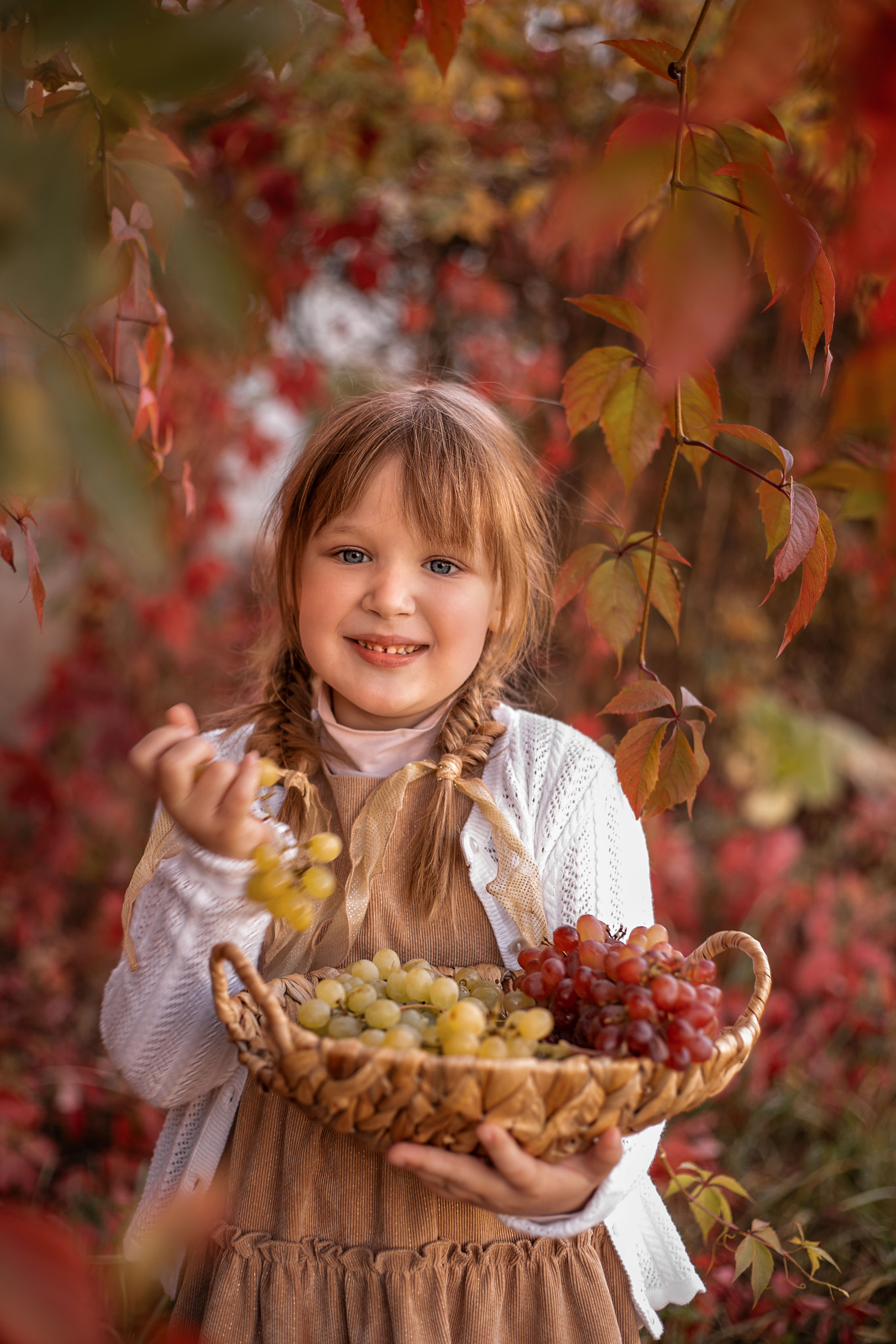 Дикий виноград. Семейный и детский фотограф в Калуге Вероника Голованова
