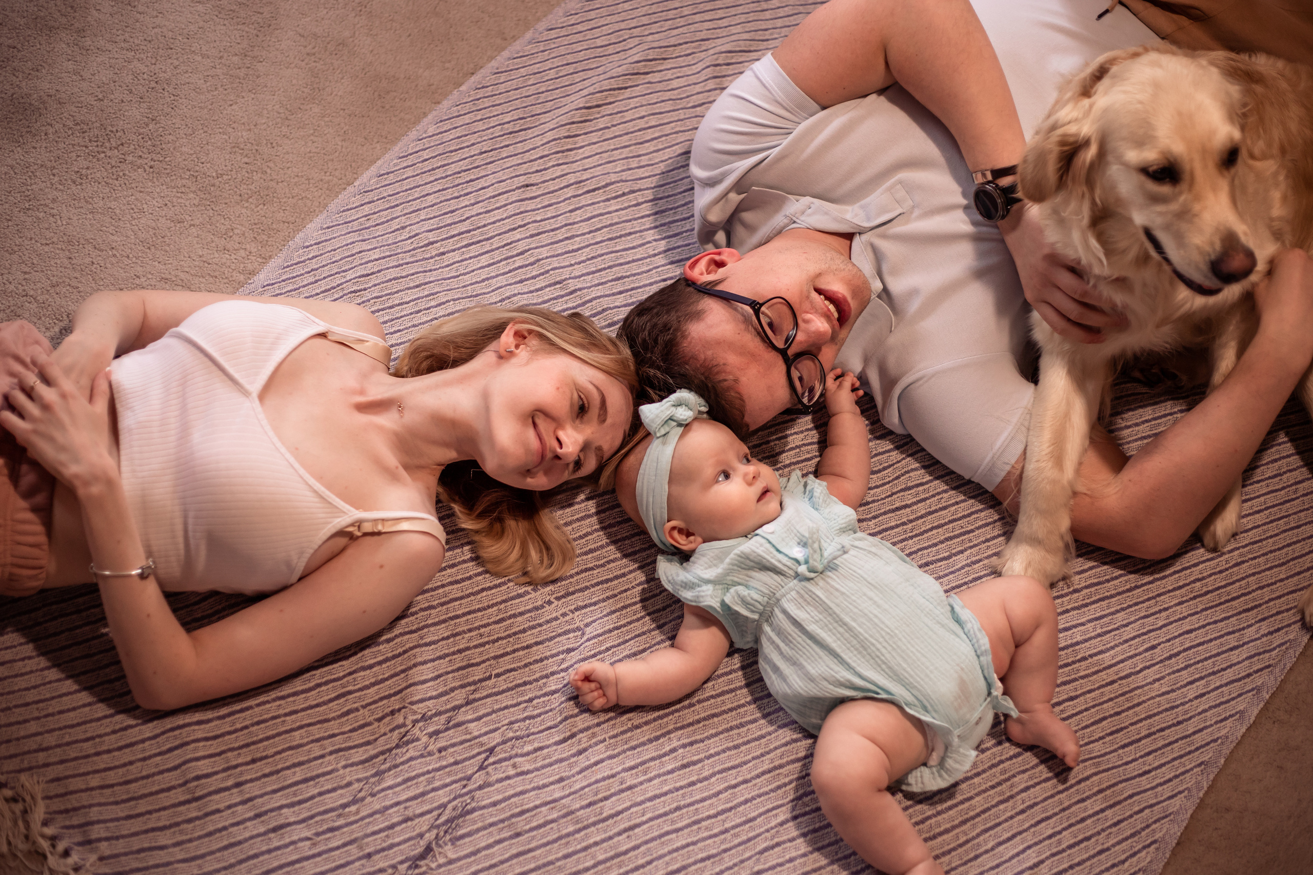 Малышка Лея и ее семья. Семейный и детский фотограф в Калуге Вероника Голованова