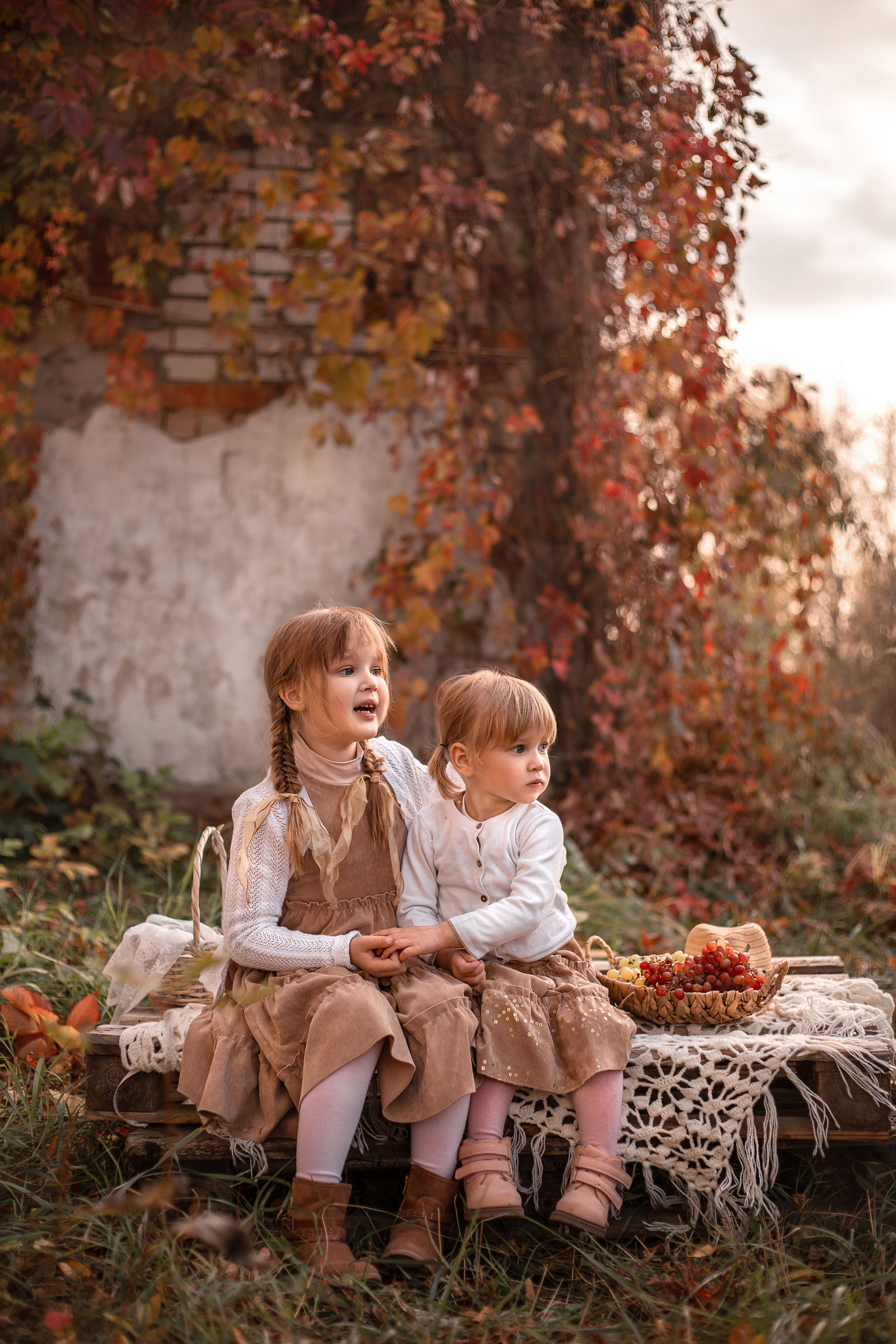 Дикий виноград. Семейный и детский фотограф в Калуге Вероника Голованова