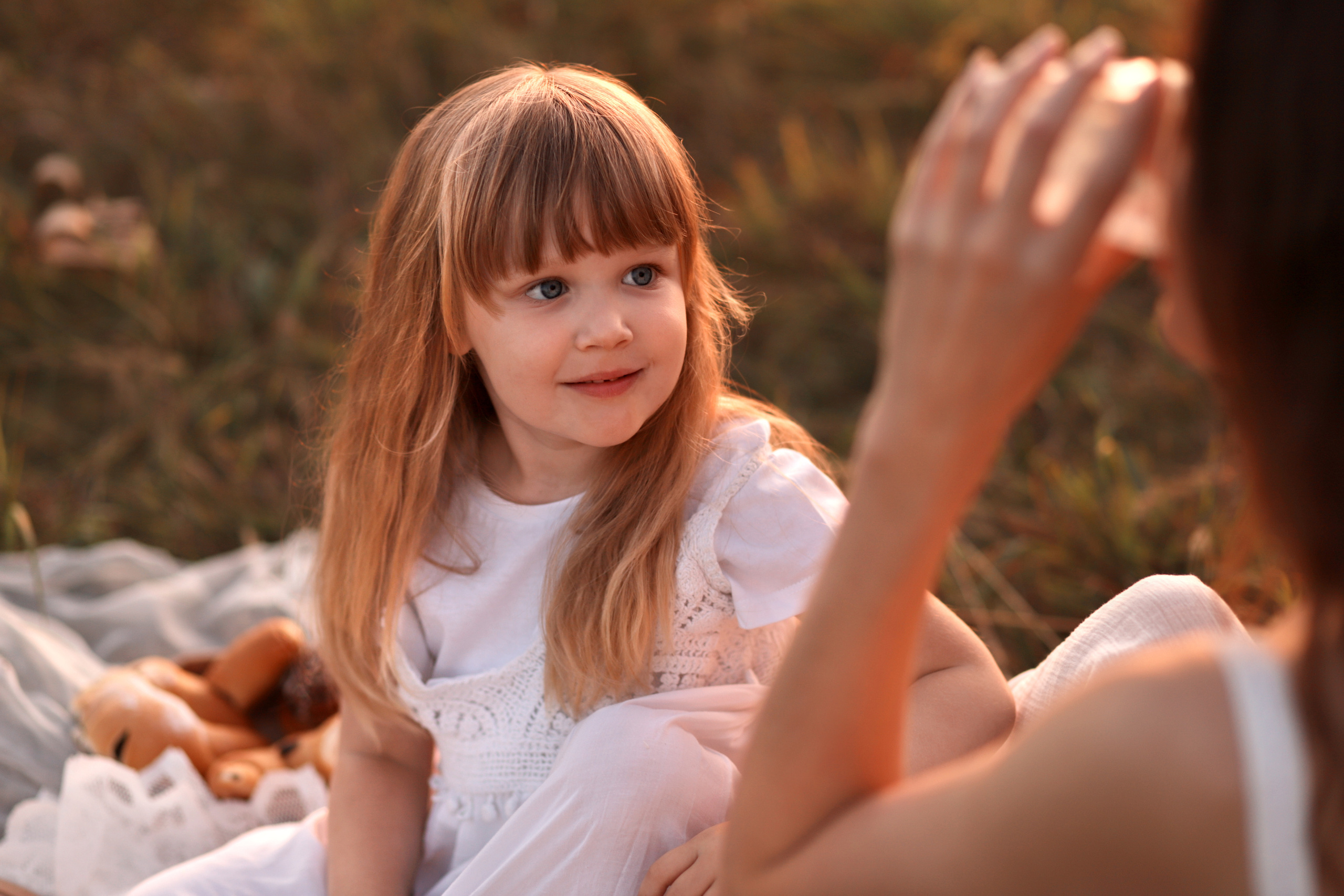 Пикник в стогах. Семейный и детский фотограф в Калуге Вероника Голованова
