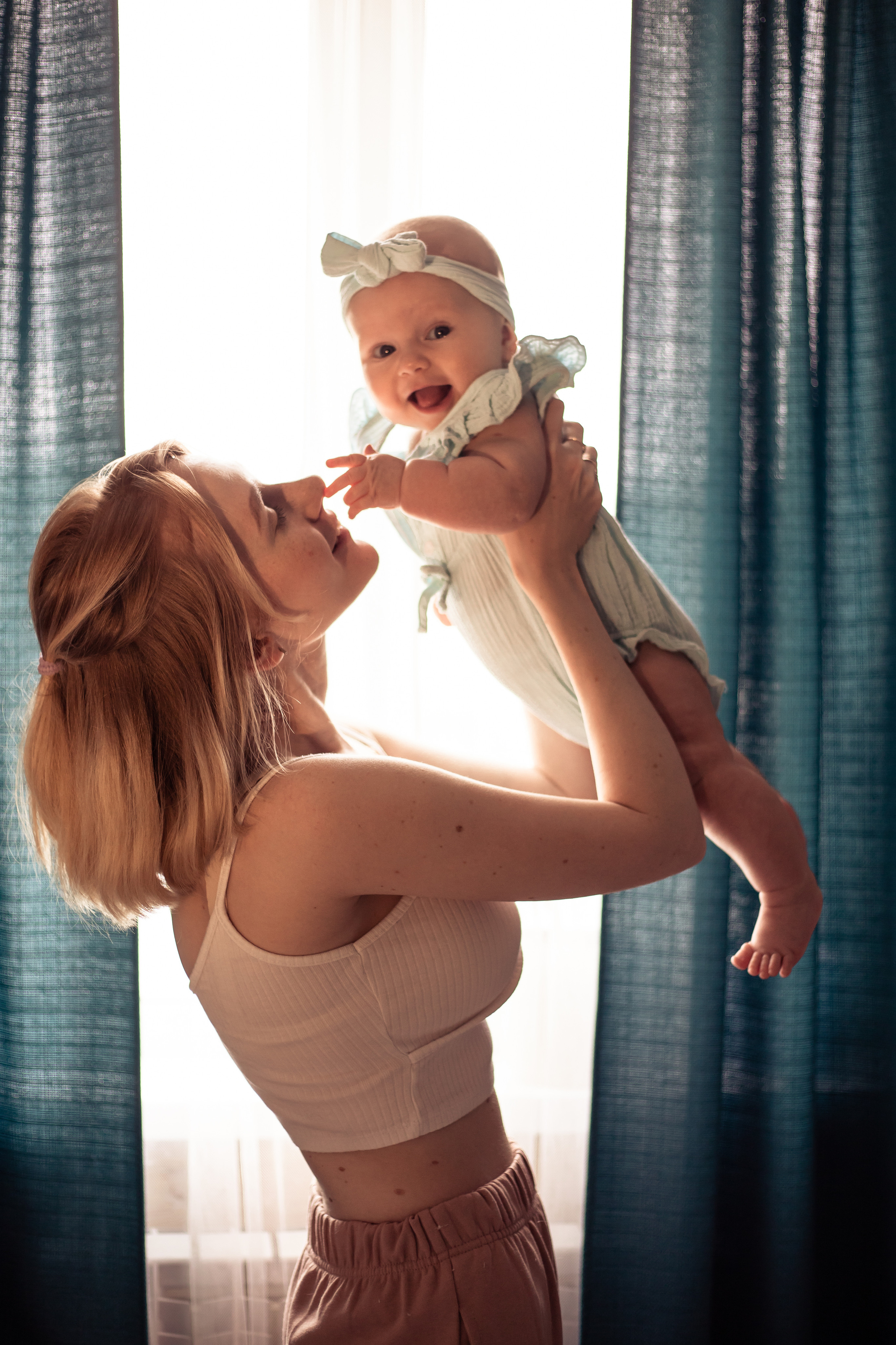 Малышка Лея и ее семья. Семейный и детский фотограф в Калуге Вероника Голованова