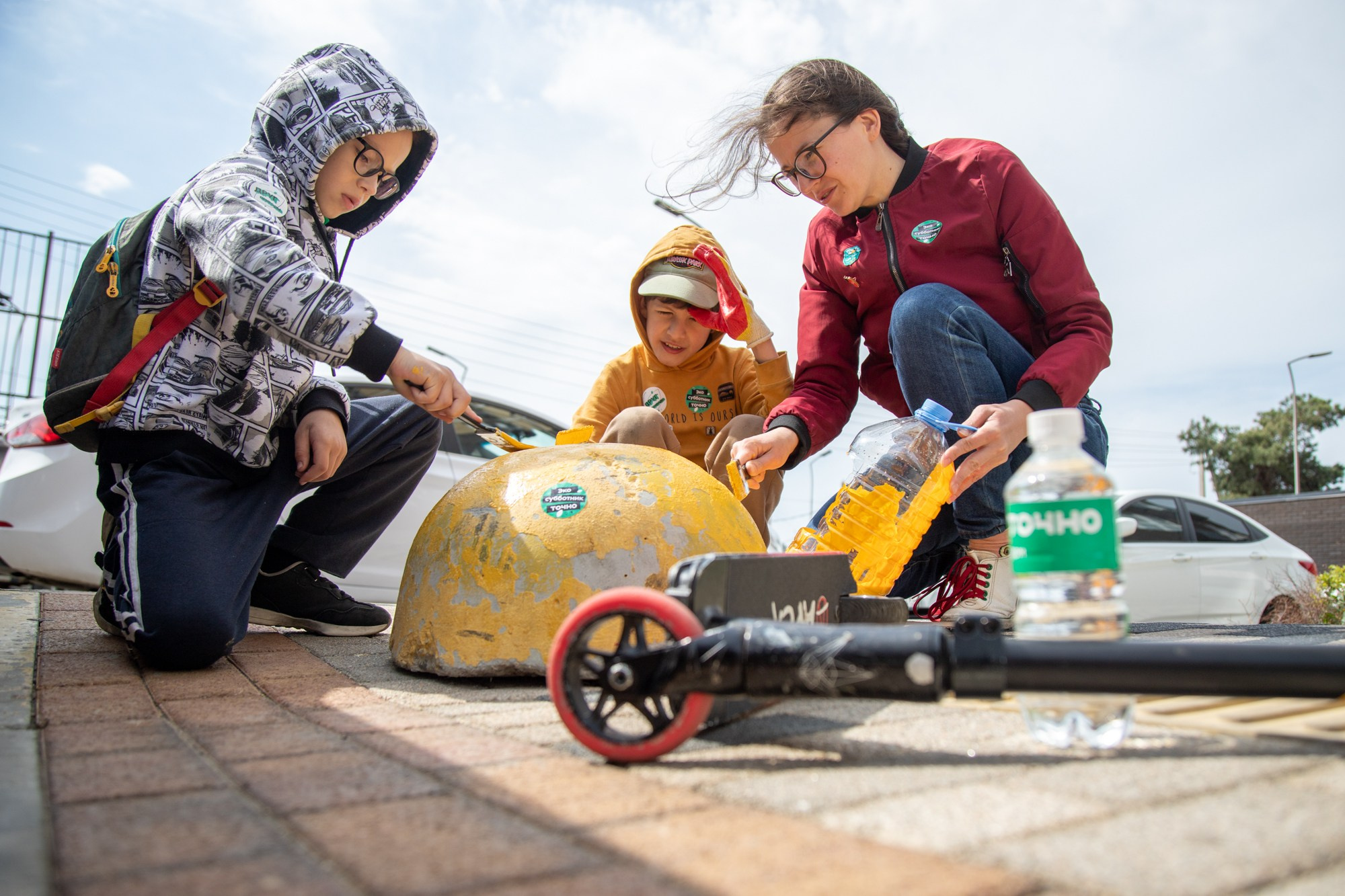 Субботник строительной компании «ТОЧНО». Репортажный, промышленный и маркетплейс-фотограф Дмитрий Чернат