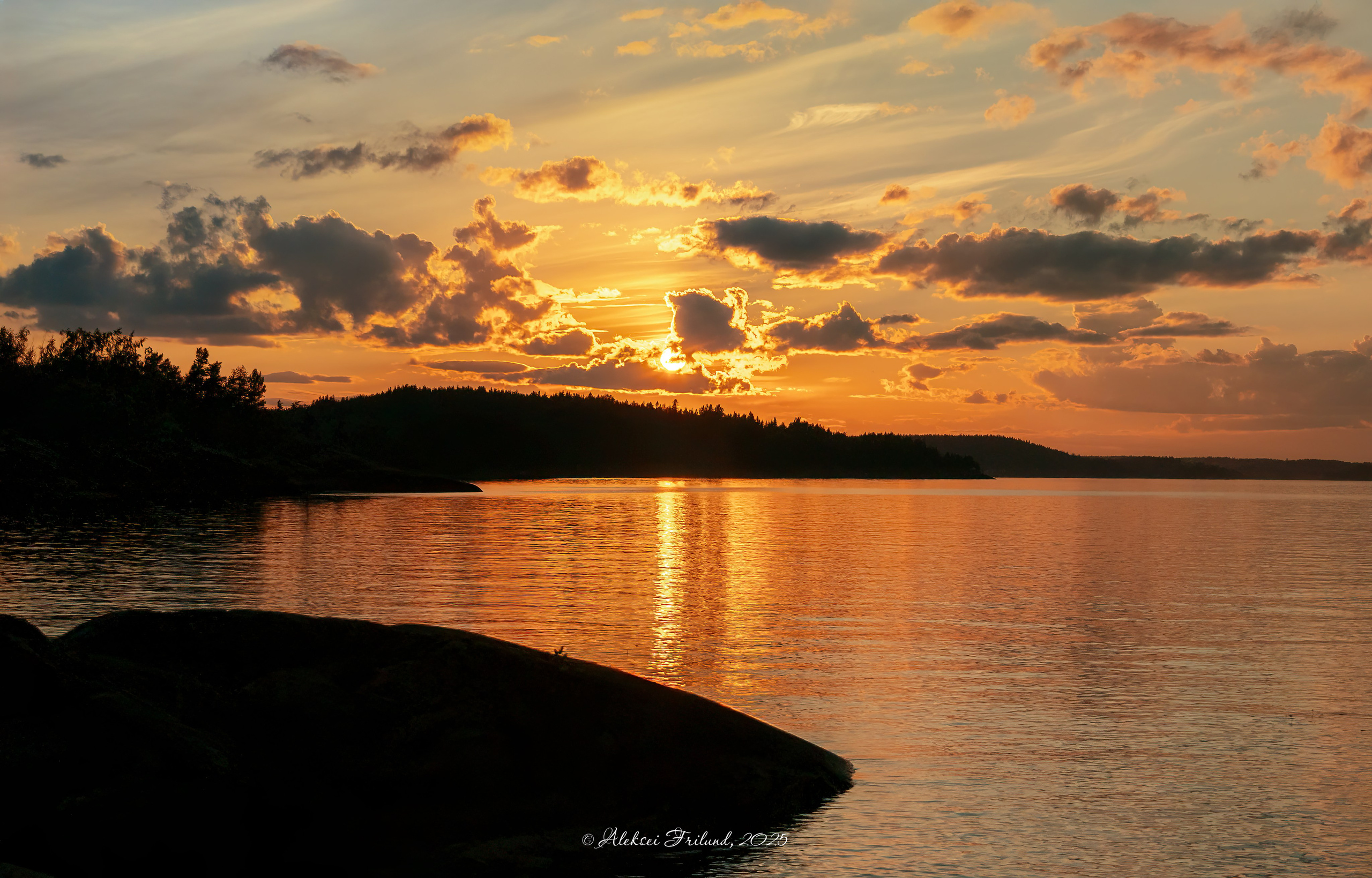 Ладожское озеро. Аэросъемка. Фото и Видео в Карелии. Алексей Фрилунд