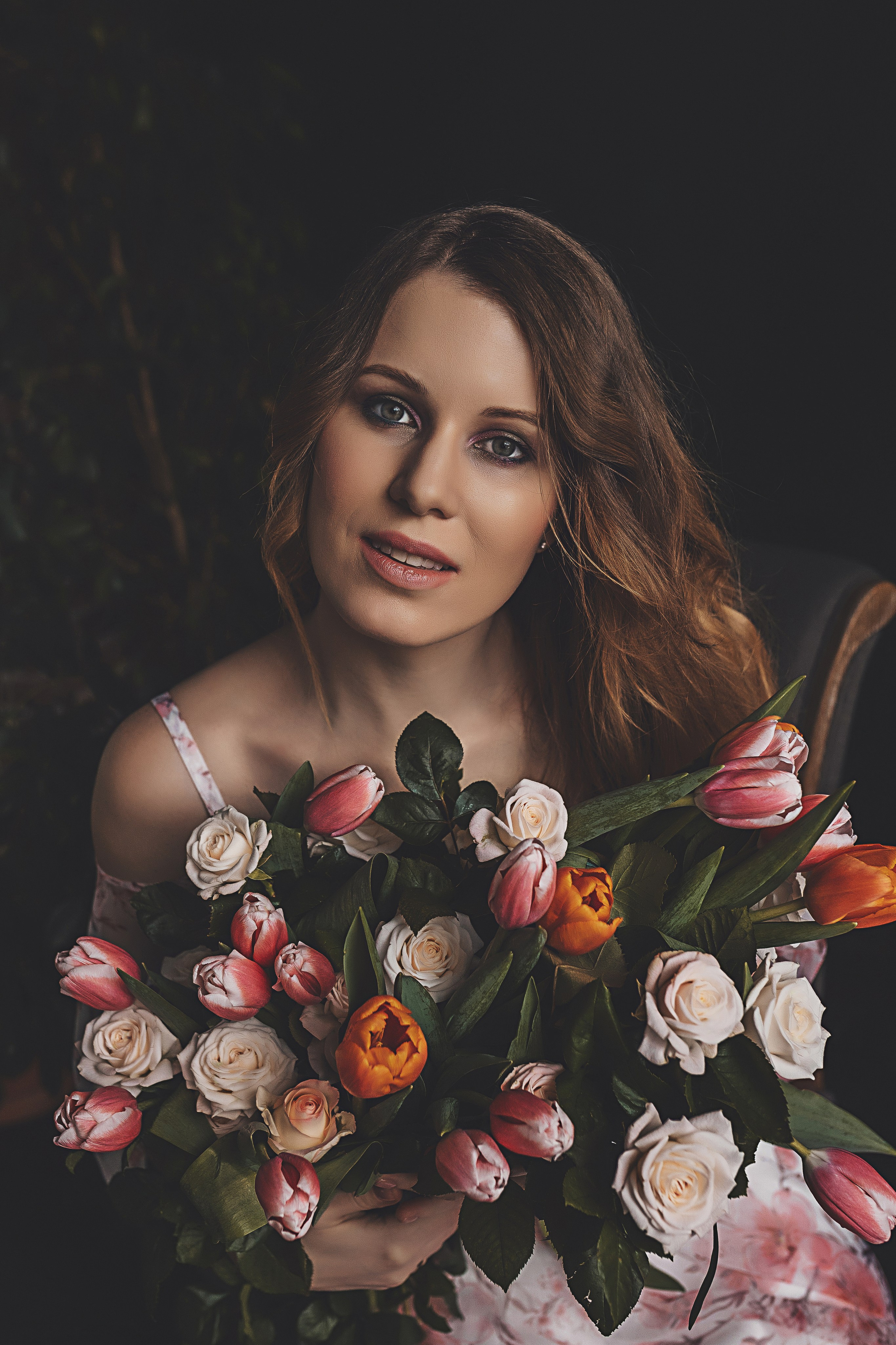 Весенняя Фотосессия в студии. Семейный и женский фотограф в Москве Надежда Воробьева