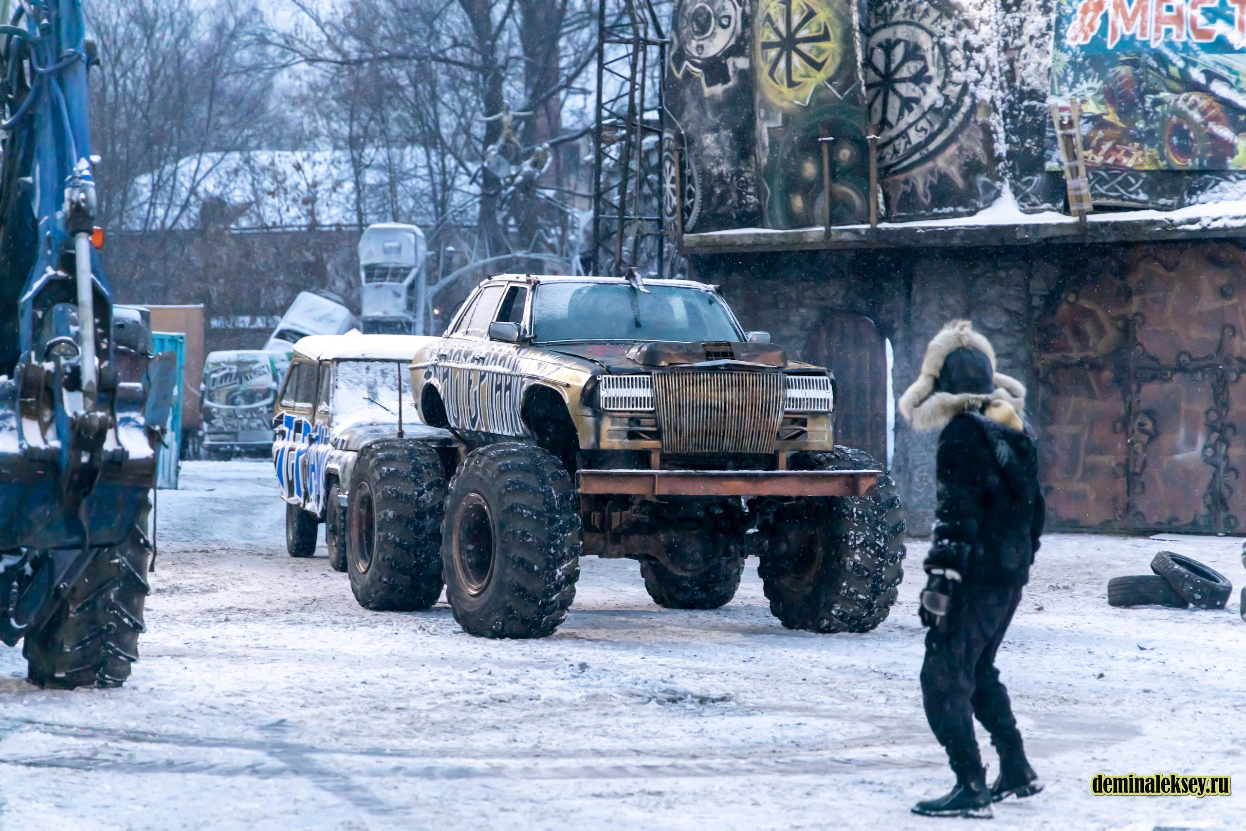 Танки против Монстр-Траков. Репортажный, семейный и студийный фотограф в Москве Демин Алексей