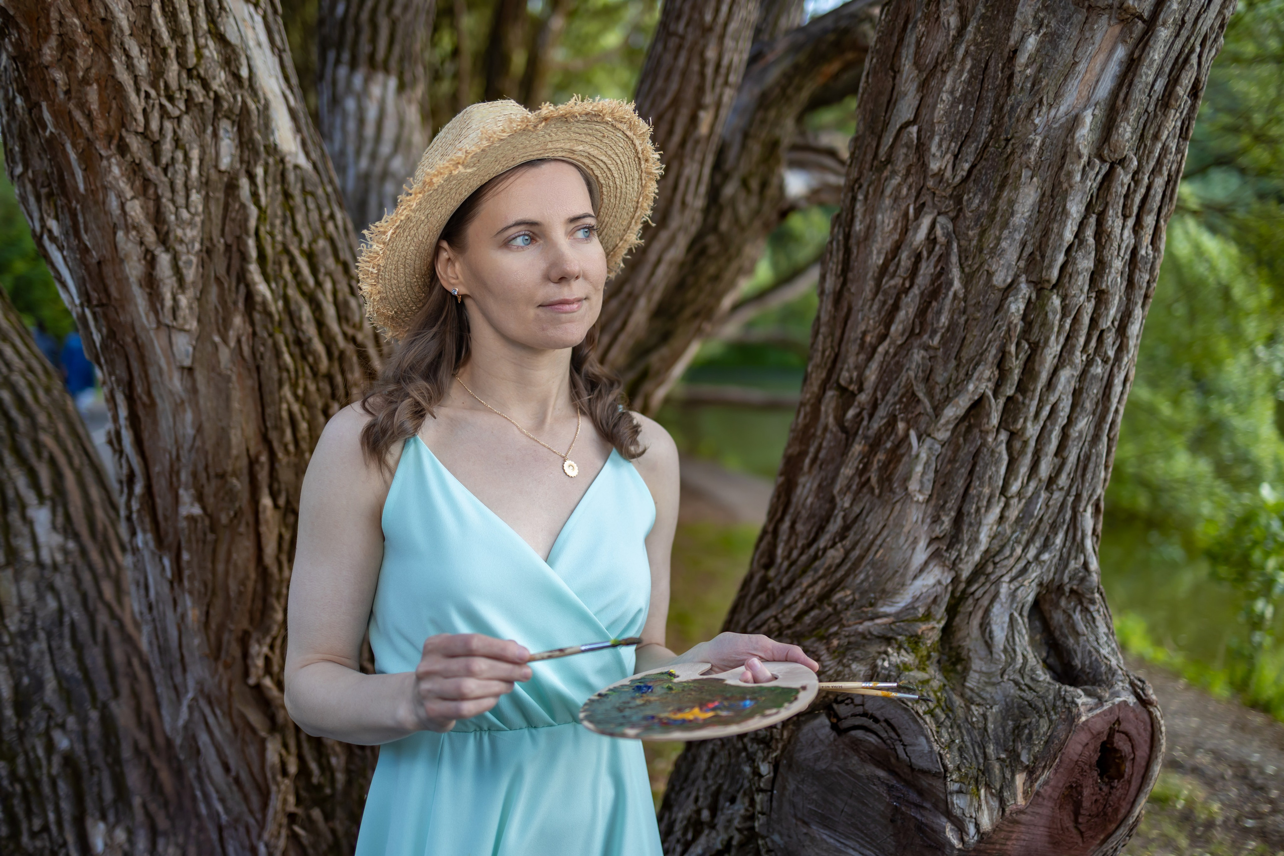 Фотосессия в стиле «Художница». Репортажный, семейный и студийный фотограф в Москве Демин Алексей