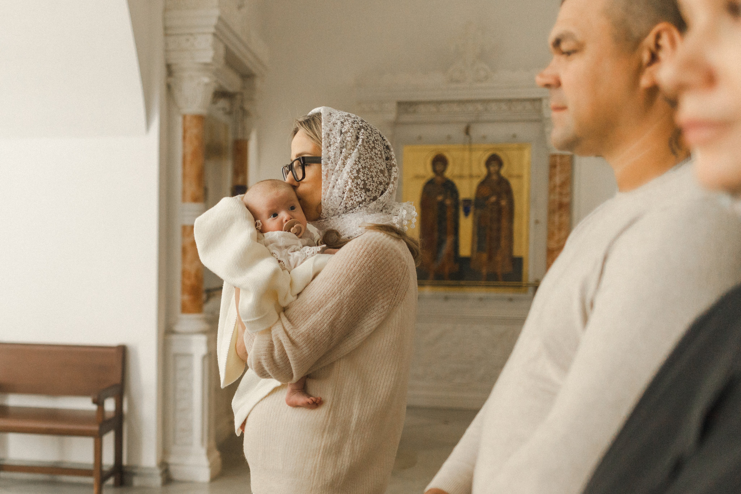 Крещение Стефании. Семейный фотограф в Москве