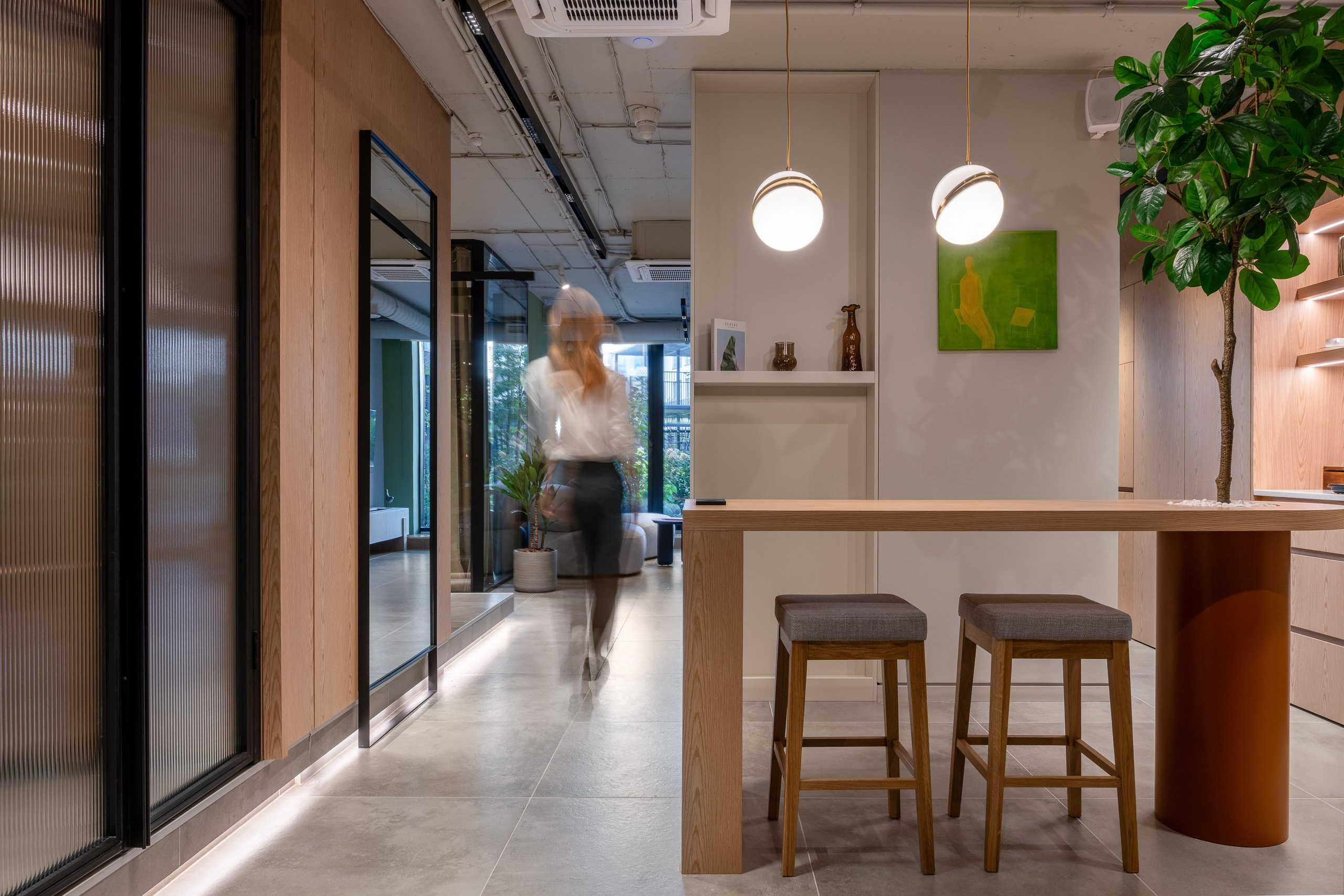 Офис продаж БРУСНИКА «Шишимская горка». Глебов Александр интерьерный фотограф Екатеринбург