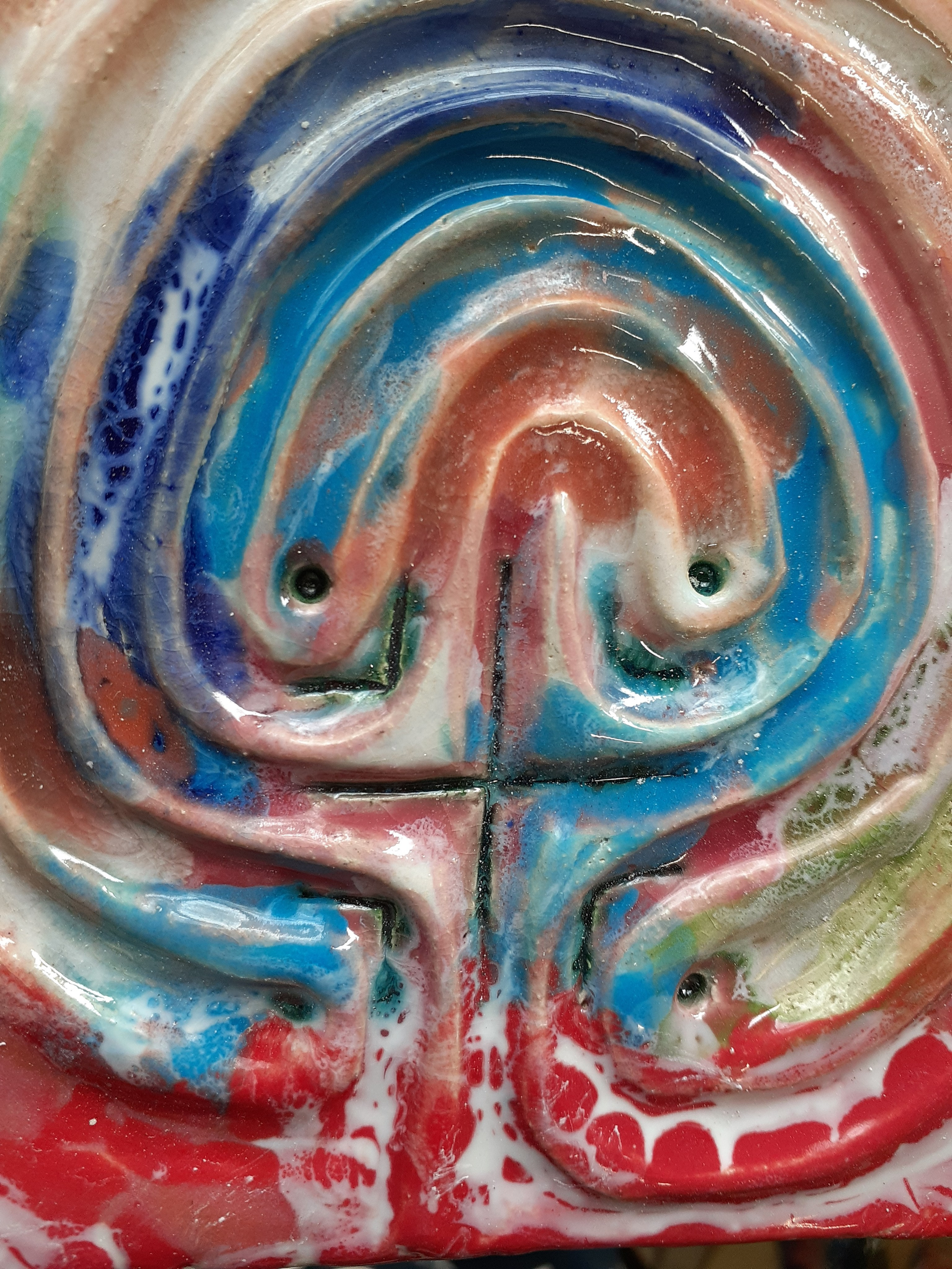 Наборы лабиринтов. Керамика с историей. Елена Рогалёва