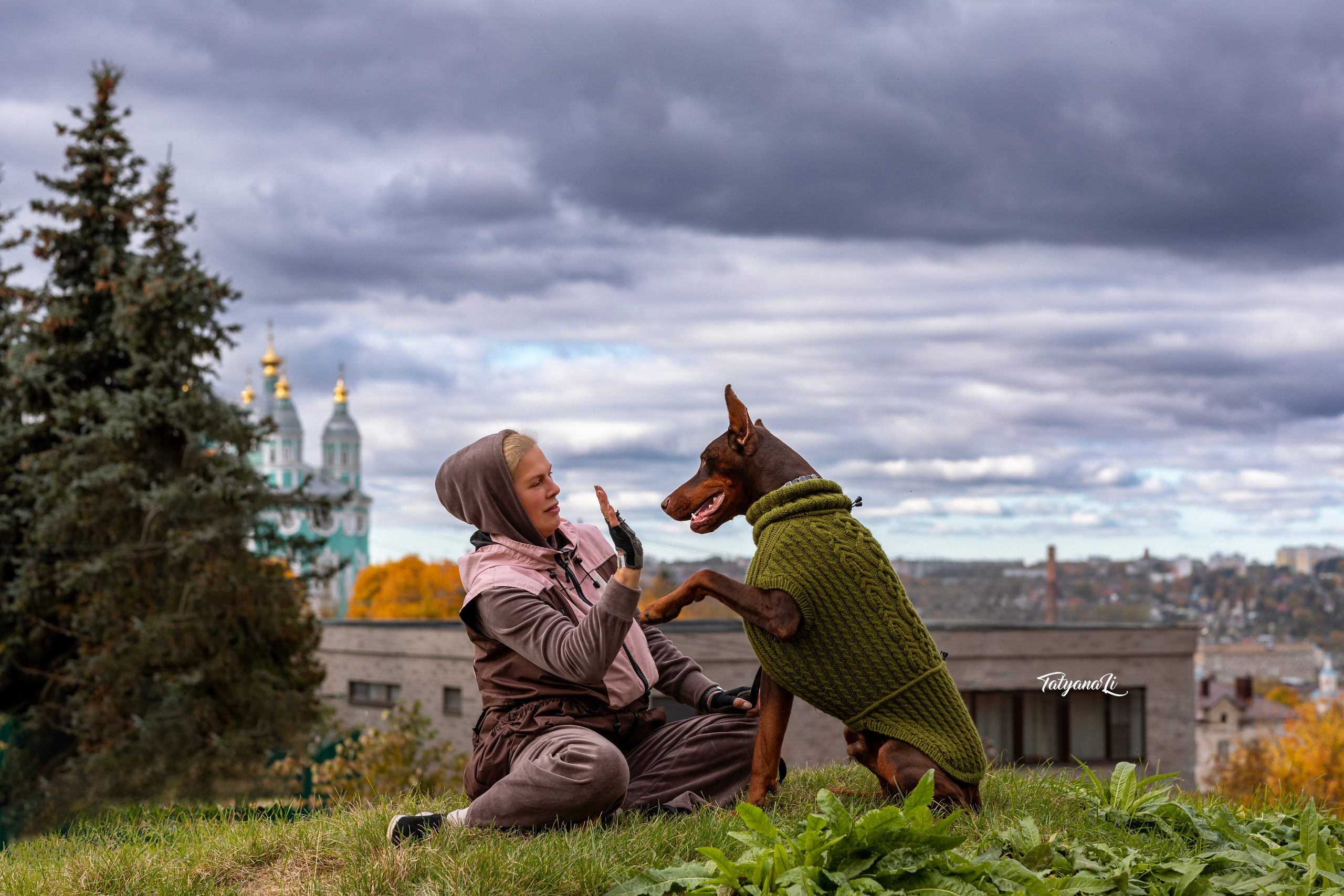 Доберман. Фотограф — анималист Татьяна Ли