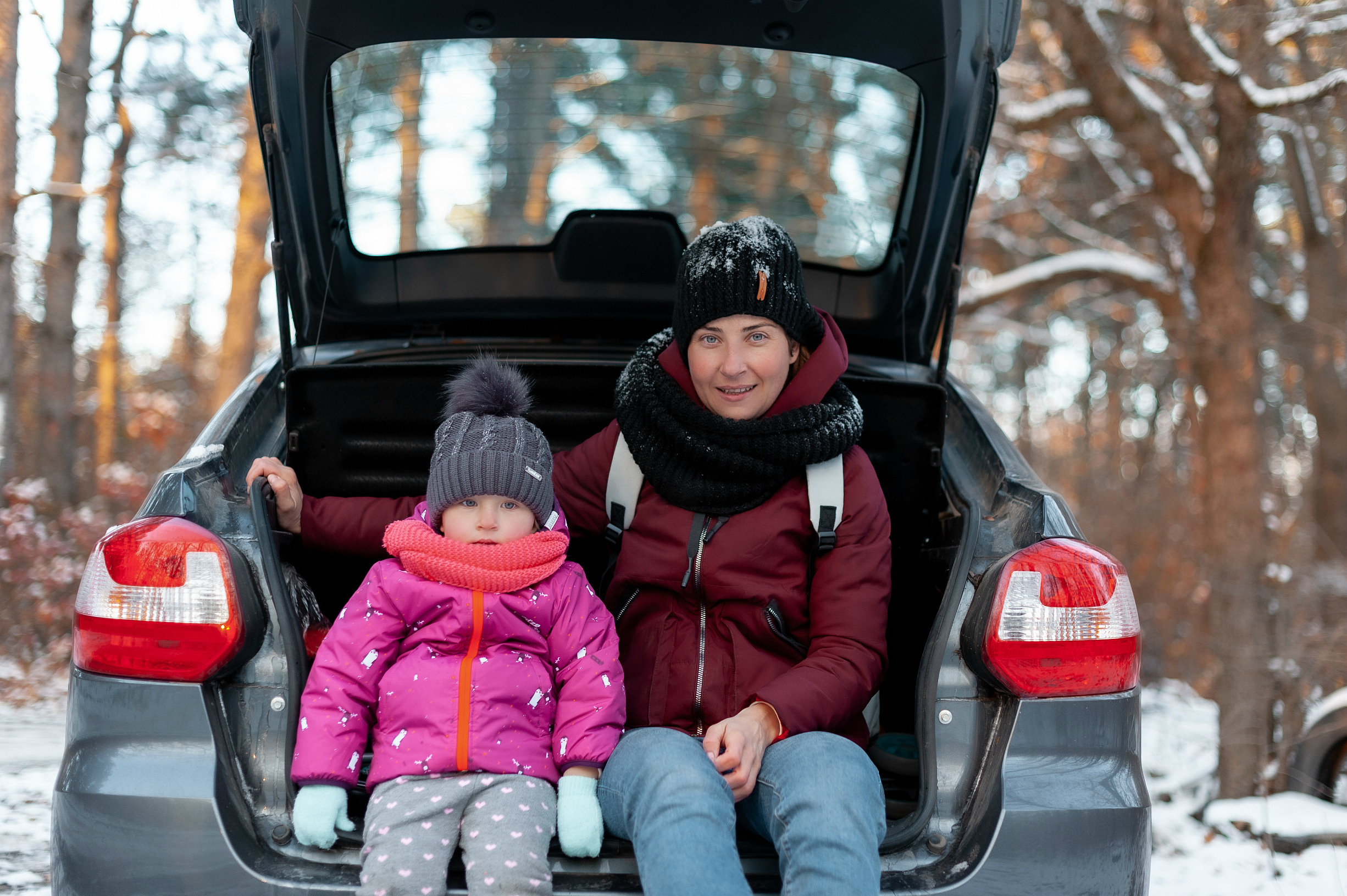 семейная фотосессия в бору