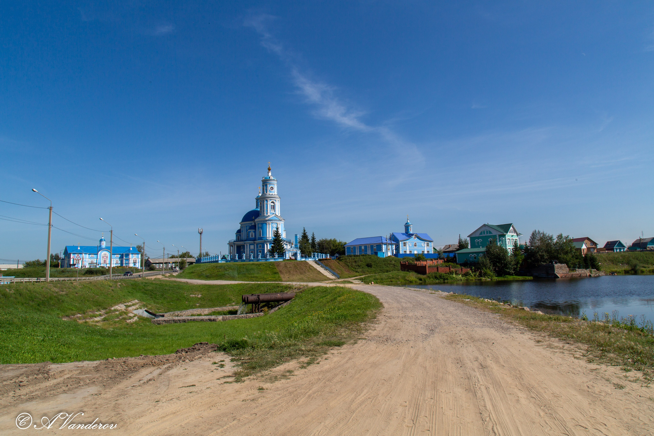 Храм Казанской иконы Божией Матери Тельма. Фотограф Омск | Александр Вандеров