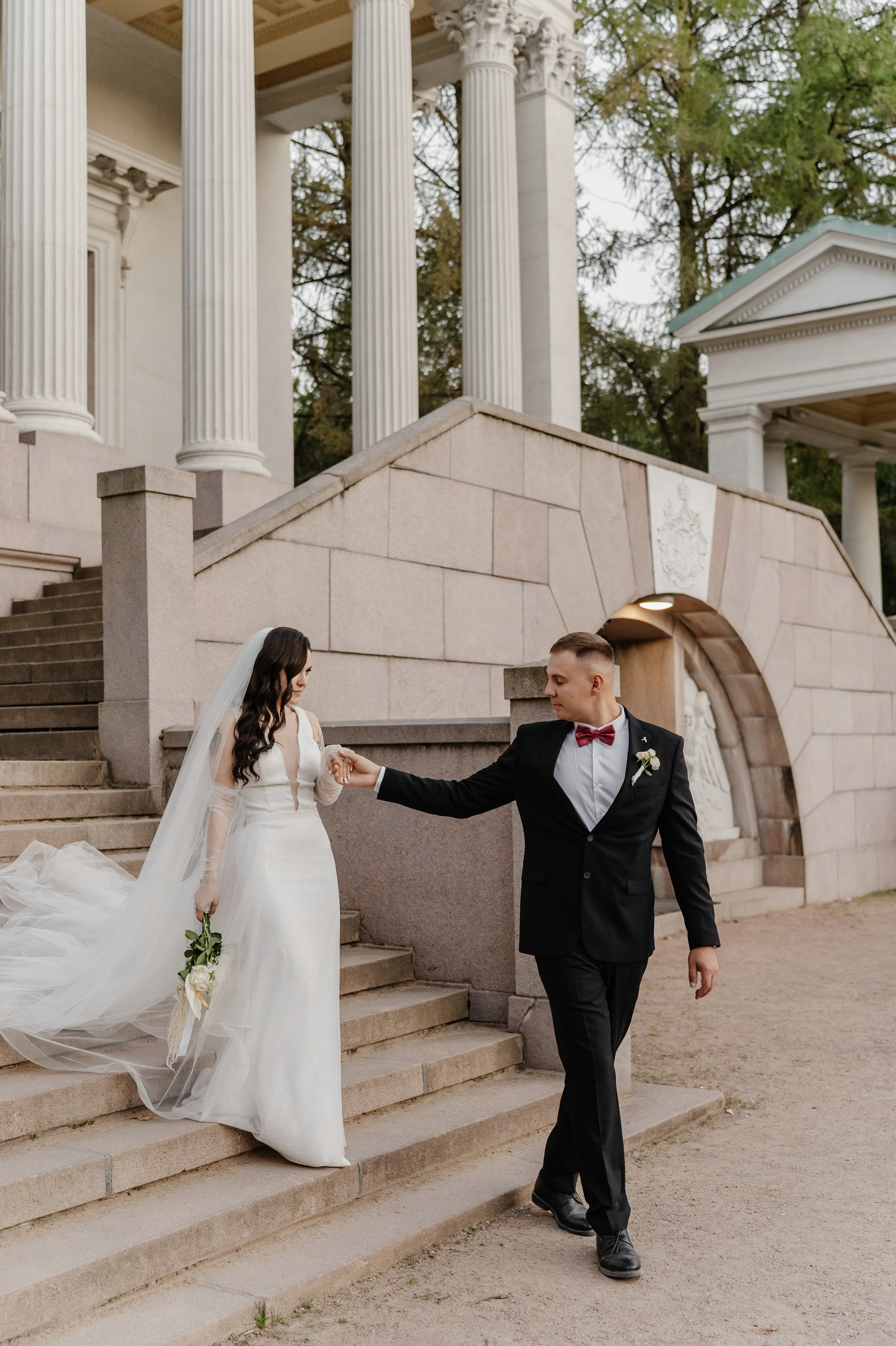 Свадьба в усадьбе Архангельское. Свадебный и семейный фотограф в Москве Светлана Зоткина