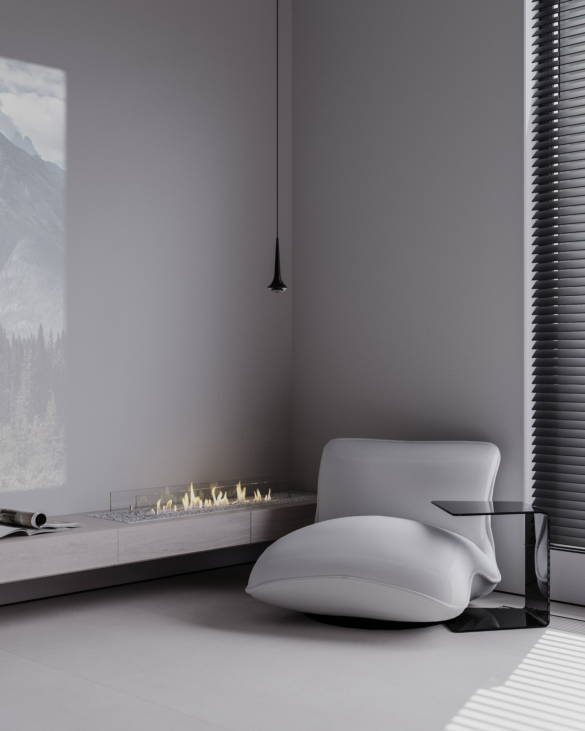 Country house | Bedroom. 3D визуализация интерьеров — Ирина