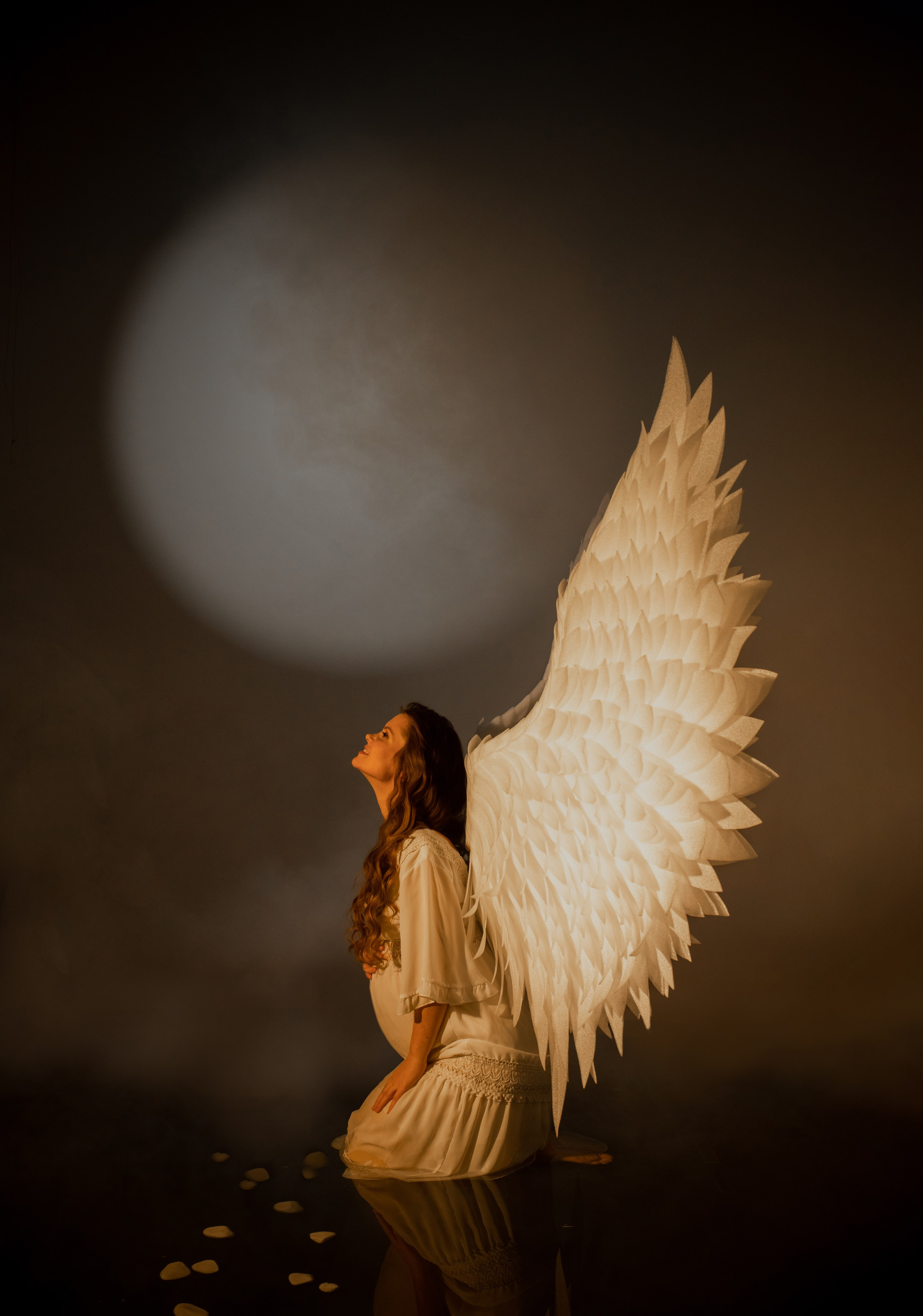 Креативная съемка для Оли. Фотосессия беременности — Крылова Натали — Москва