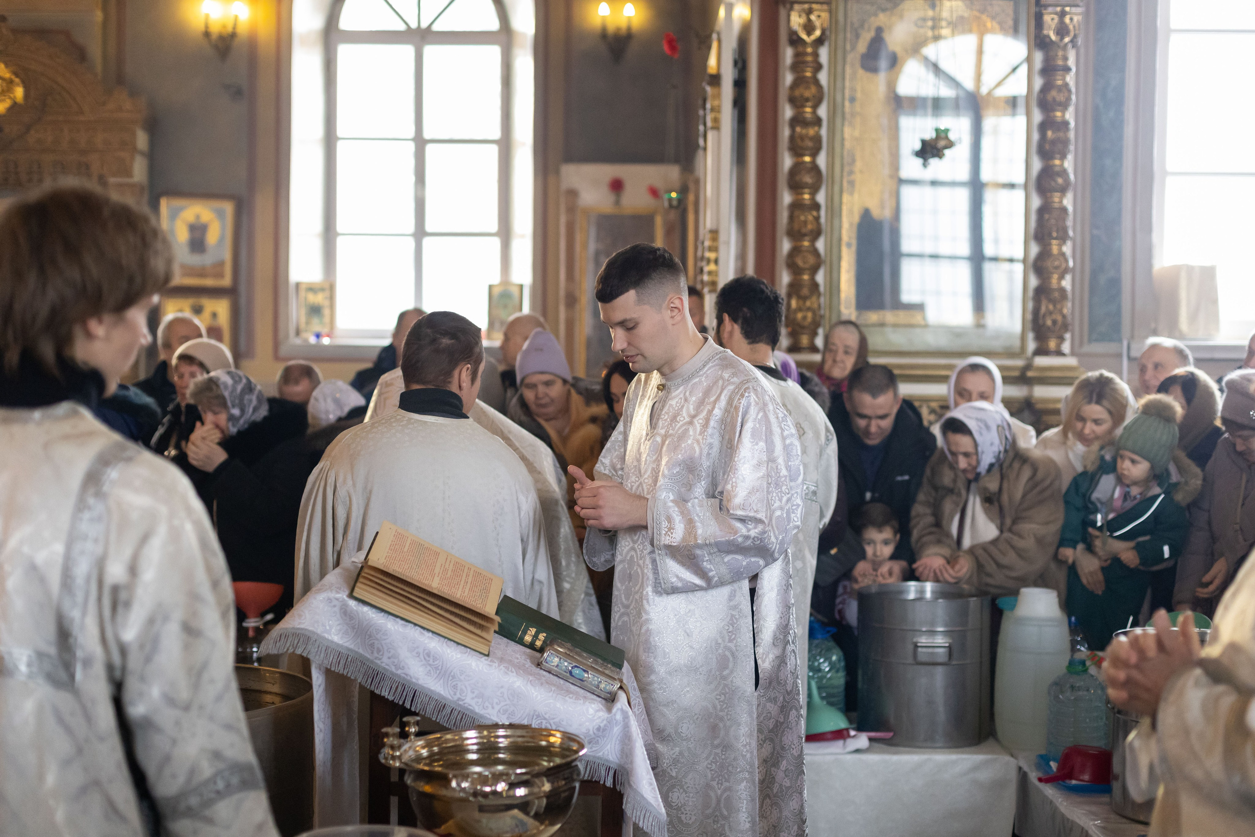 Крещение. Утренняя. Семейный и детский фотограф Анна Петракова