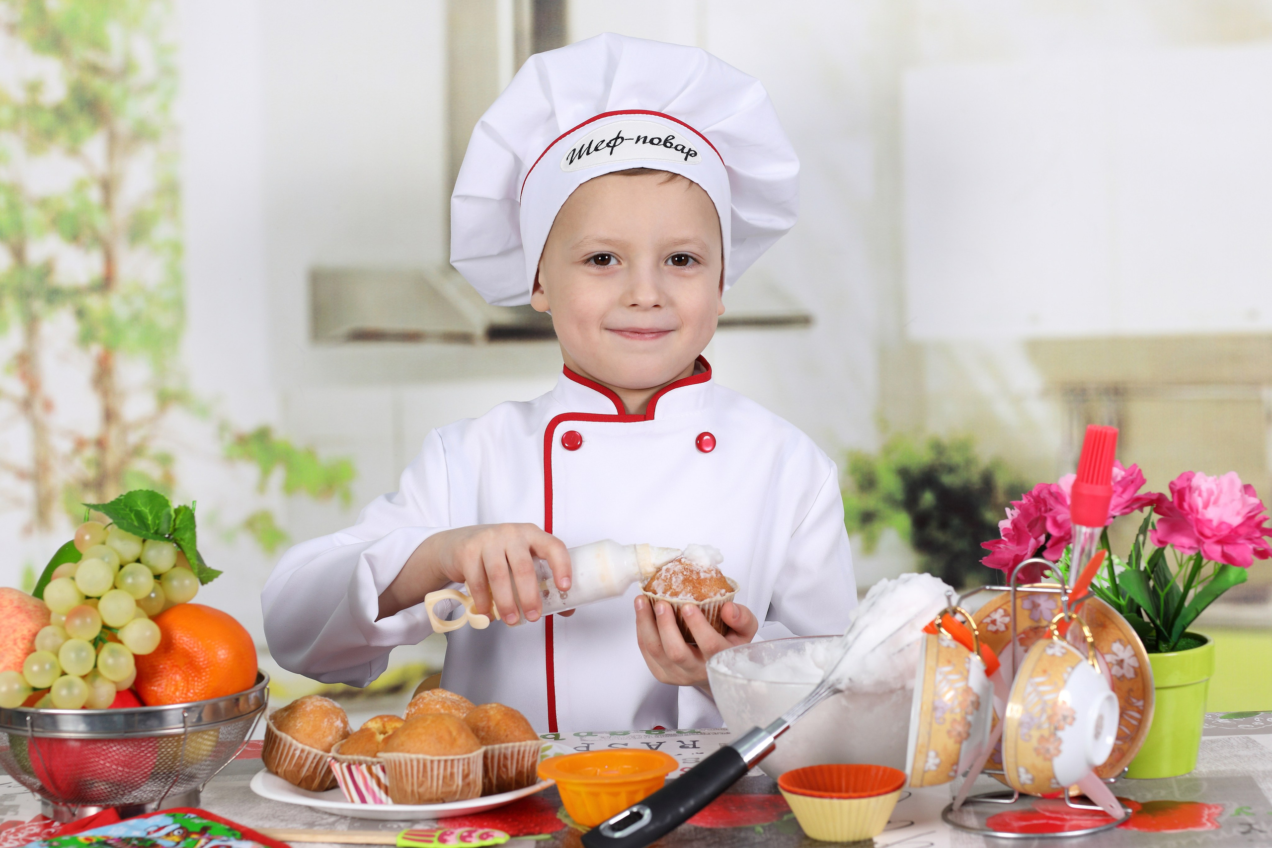 Шеф повар. Детская выездная фотостудия