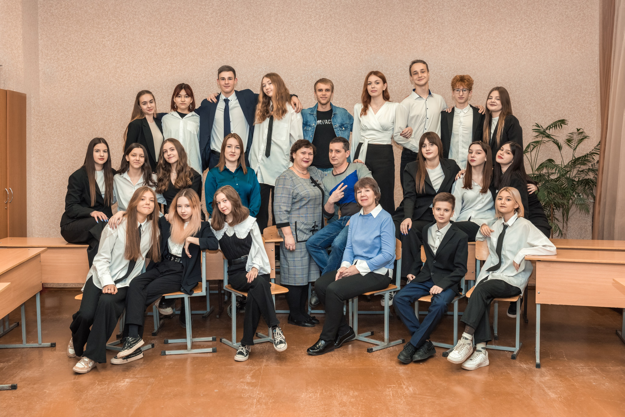 9-11 класс группы. Фотограф Саратов Юлия Петрова