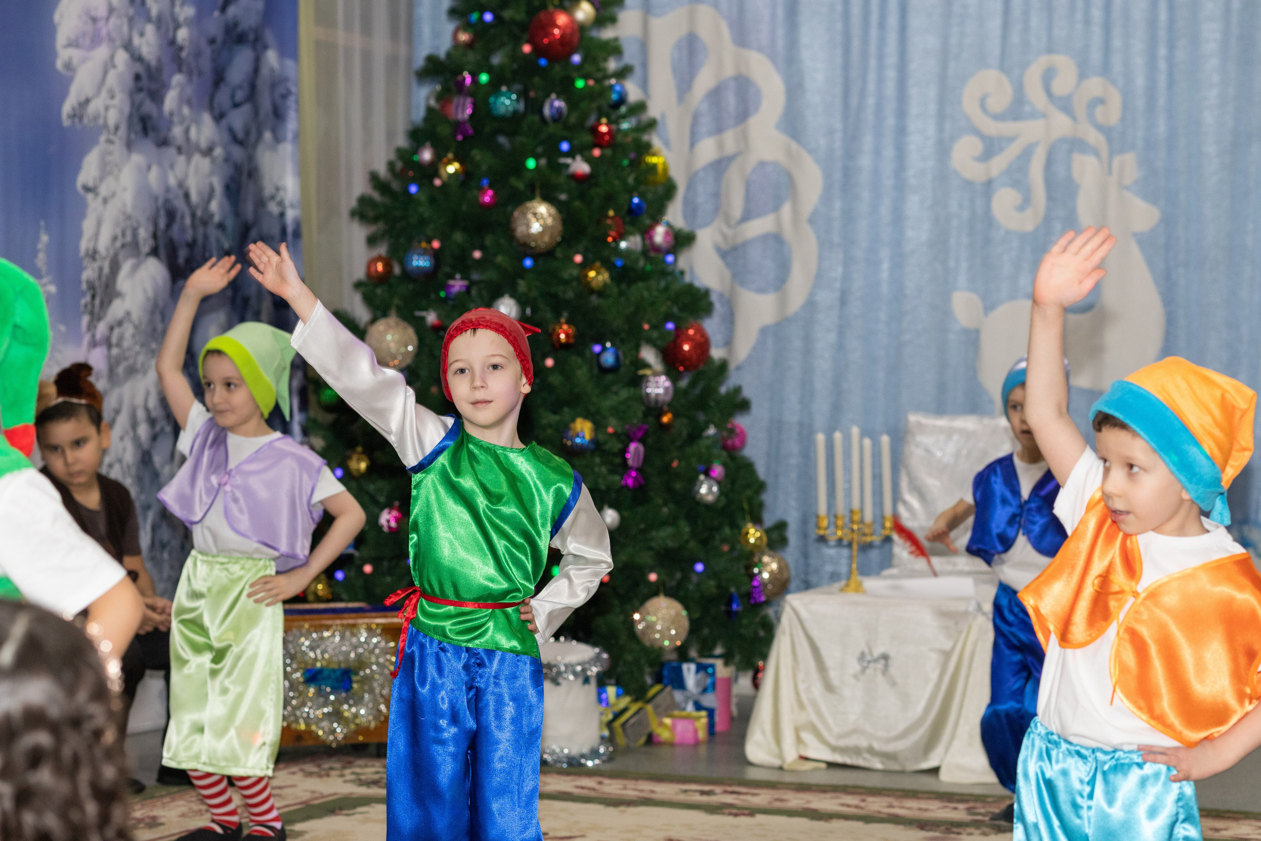 Новогодний утренник подготовительной группы. Индивидуальный и свадебный фотограф в Москве, Электростали и Туле Кадейкина Екатерина