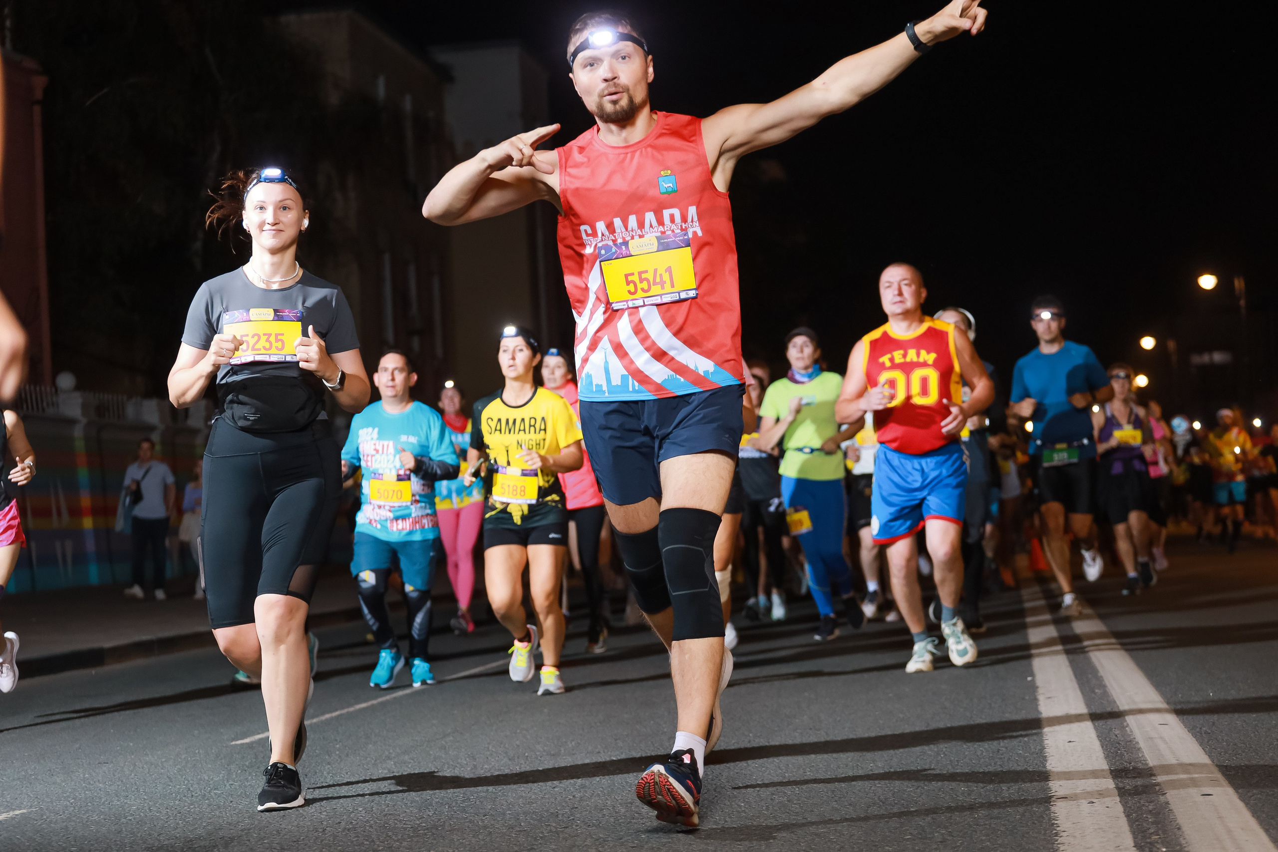 Ночной Марафон «Огни Самары». Фотограф в Самаре Максим Тырин