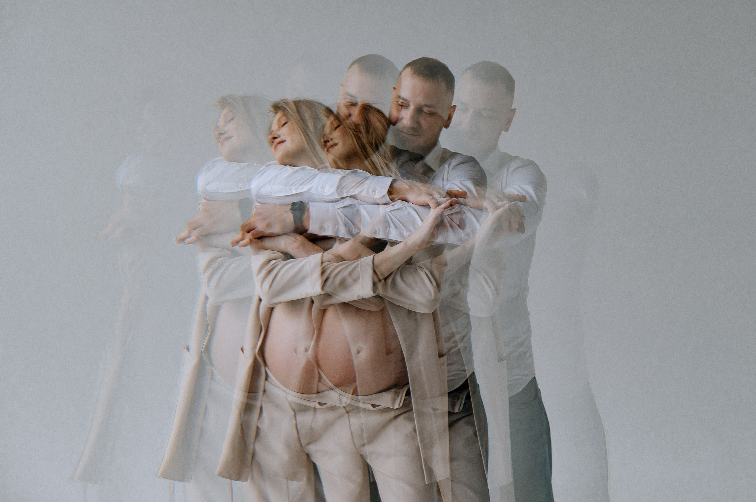 Необычная фотография беременности