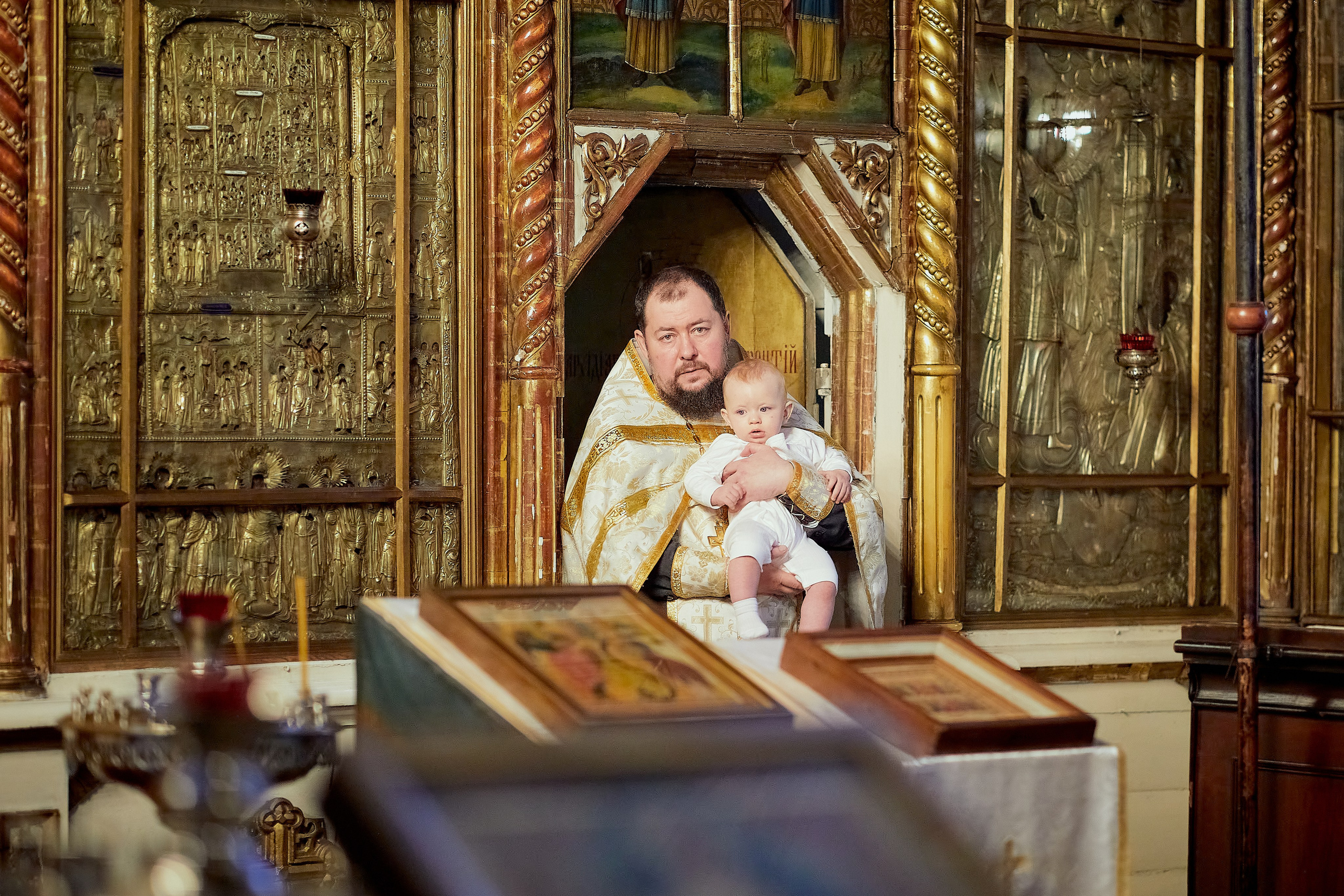 Крещение Егорушки. Семейный и детский фотограф в Ярославле Юлия Галашина